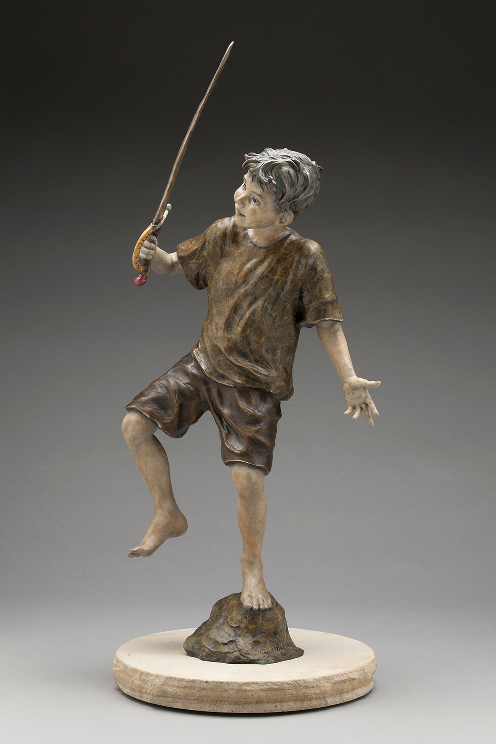 En Garde Outdoor Full Left Frontal View by Angela Mia