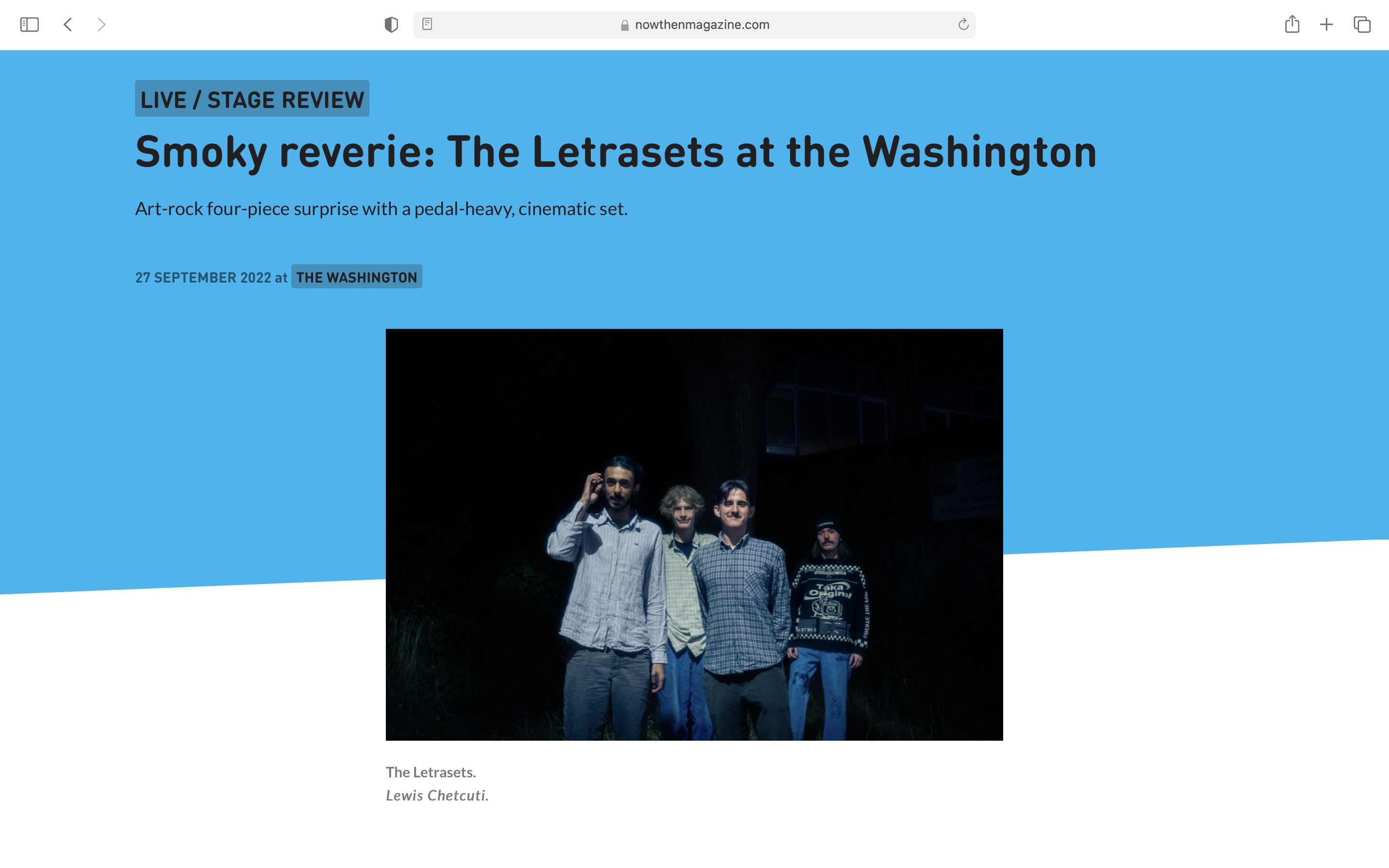 Portraits for NowThen magazine