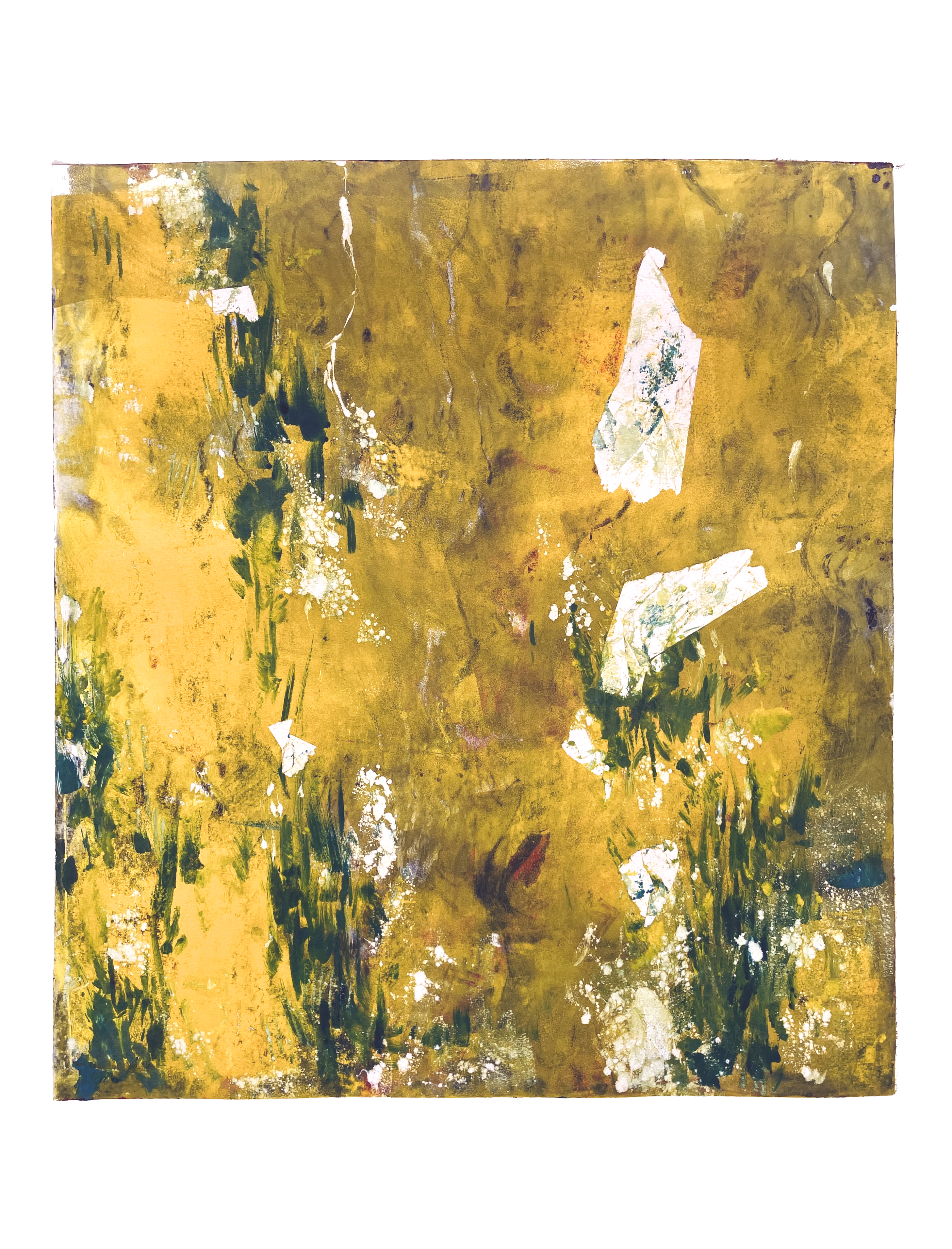  Lyrics C, Oil-based Monotyping