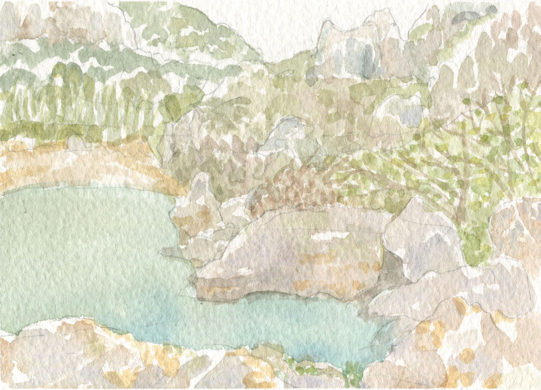 7. Mallorca (10.5x15cms) £80