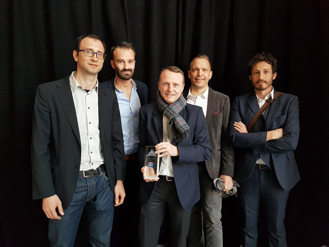 13/04/2018 - DISTINCTIONLes 53 logements aux Rives de la Haute Deule avec Neoximo et Soreli ont remporté la Pyramide d'Argent de la FPI