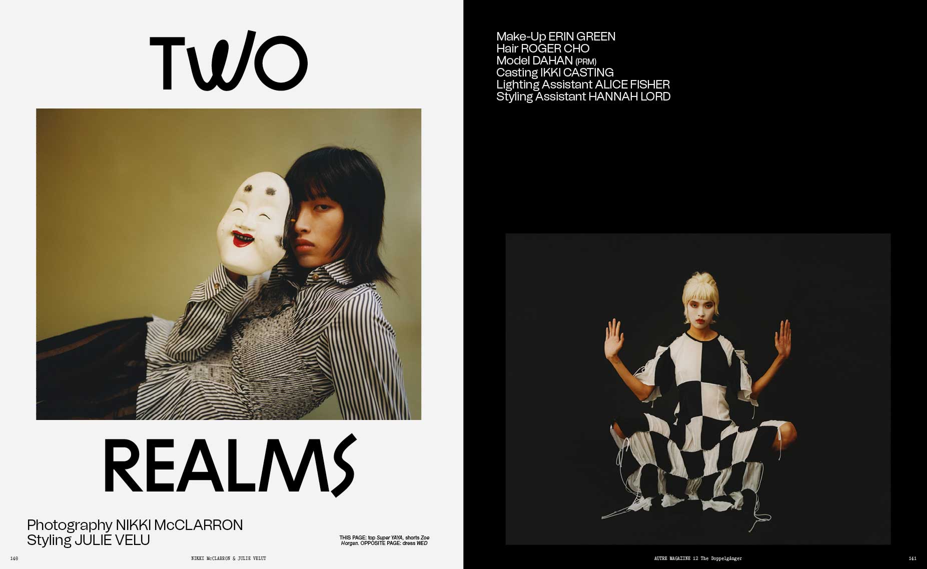 19/24Editorial design, issue 12, SS21Photography: Nikki McClarron