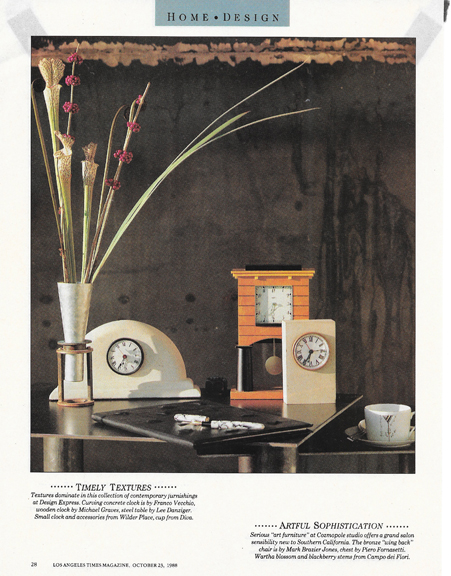 L.A. Times Magazine, October 23, 1988