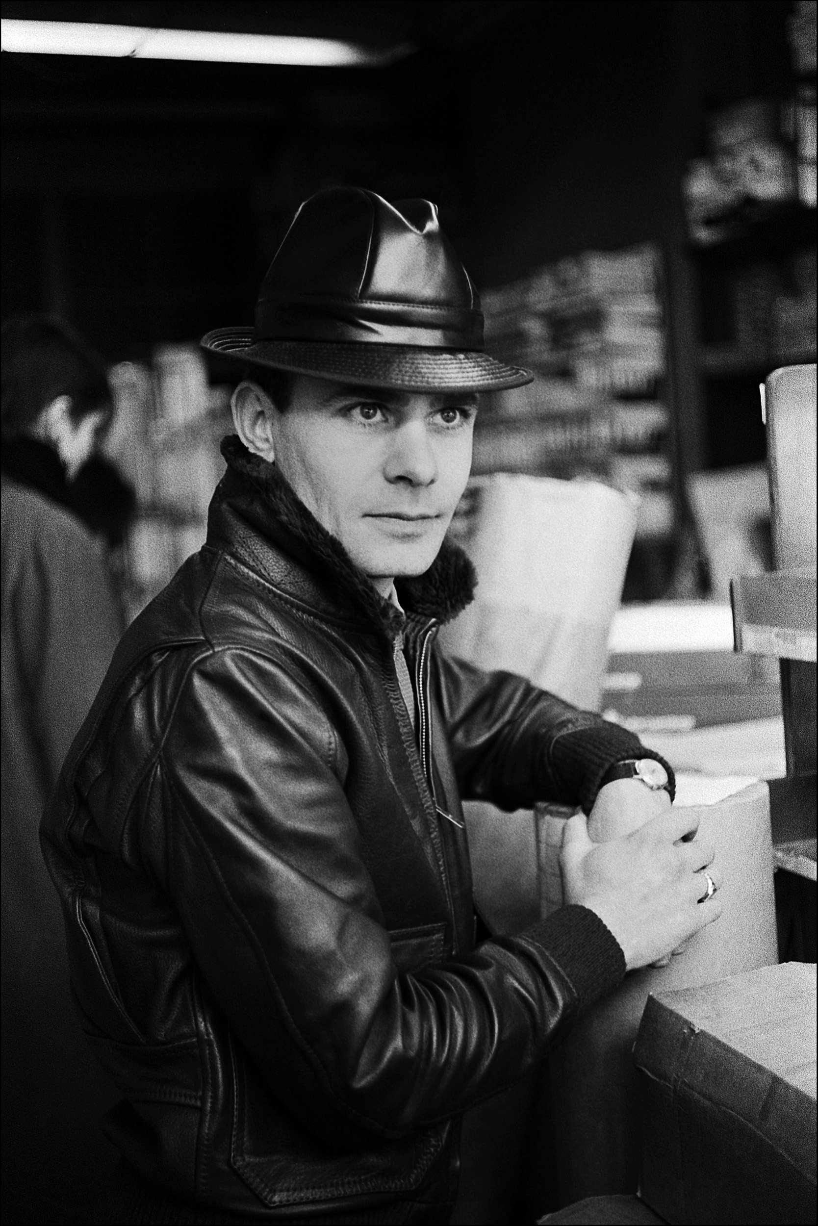 ARTHUR at the art shop, Chelsea 1982
