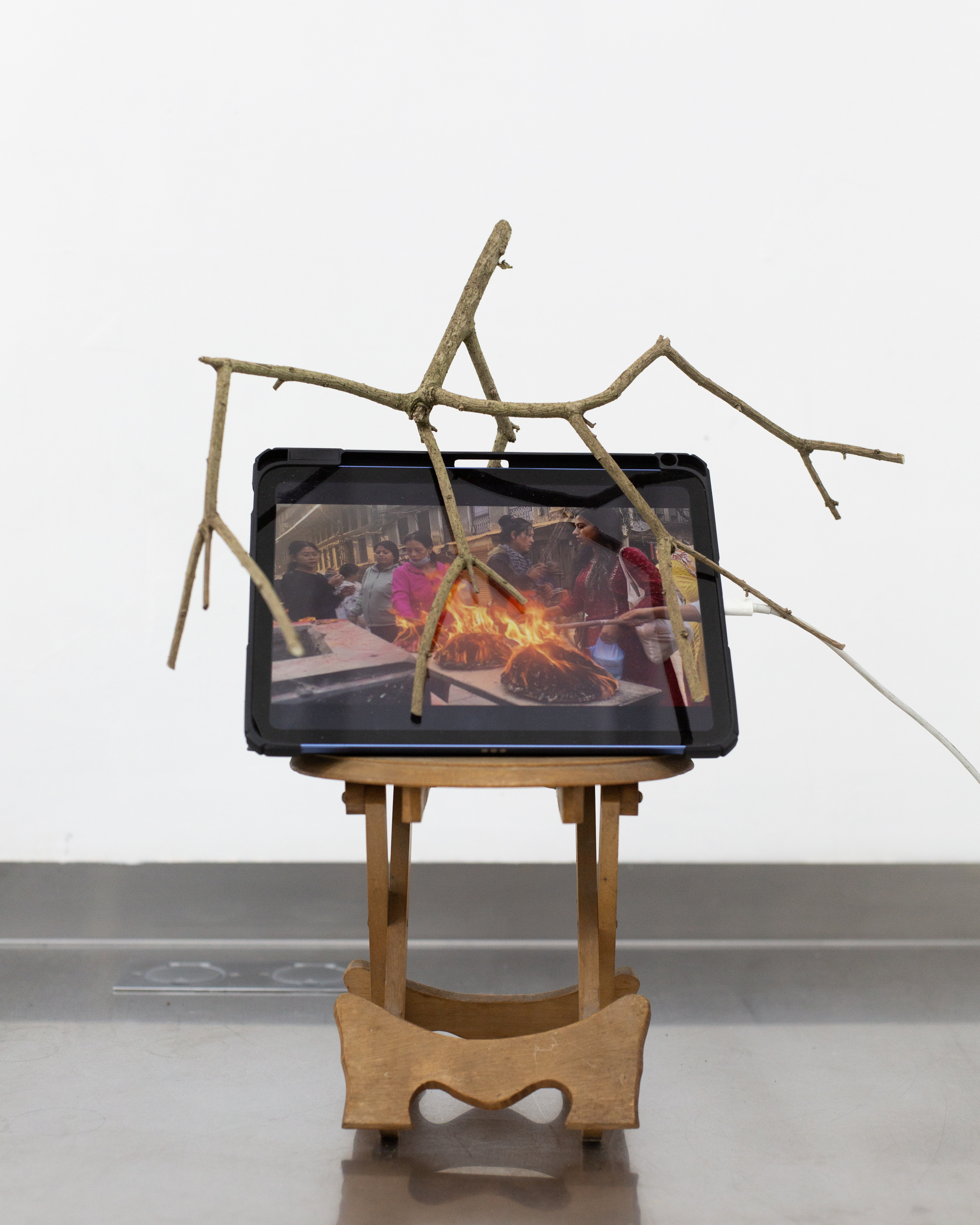 'Holy Fire', 2025. Video Variable dimensions