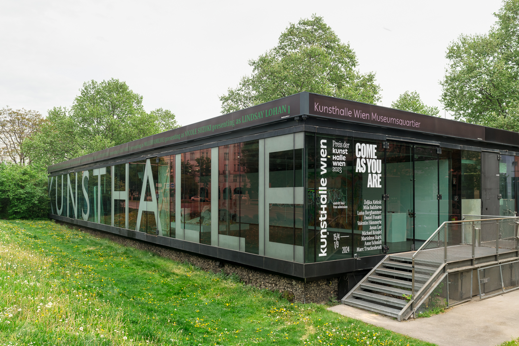 Ausstellungsansicht: Come as You Are. Preis der Kunsthalle Wien 2023, Kunsthalle Wien 2024, Foto: Klaus Pichler.