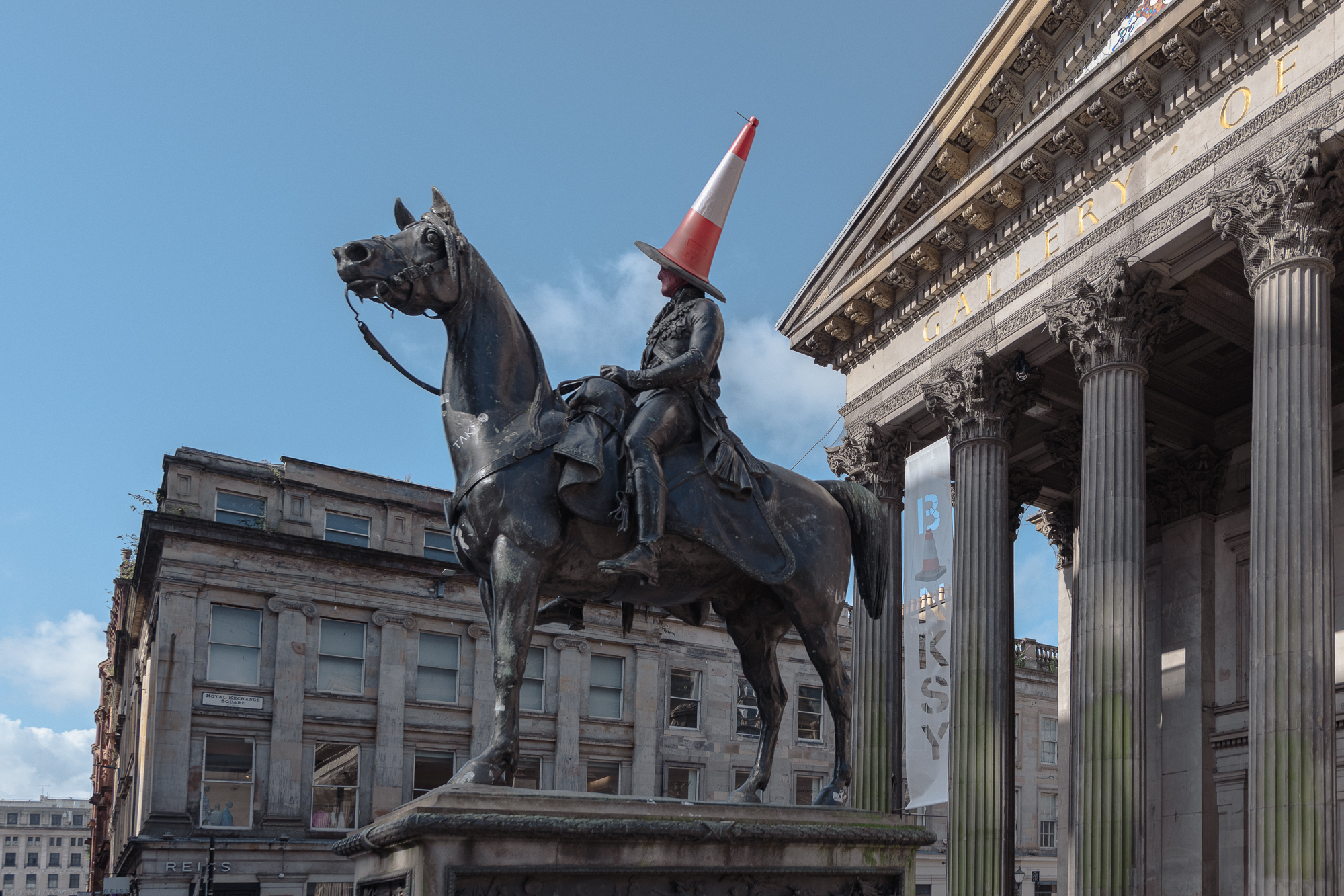 Glasgow museum. L'humour &eacute;cossais