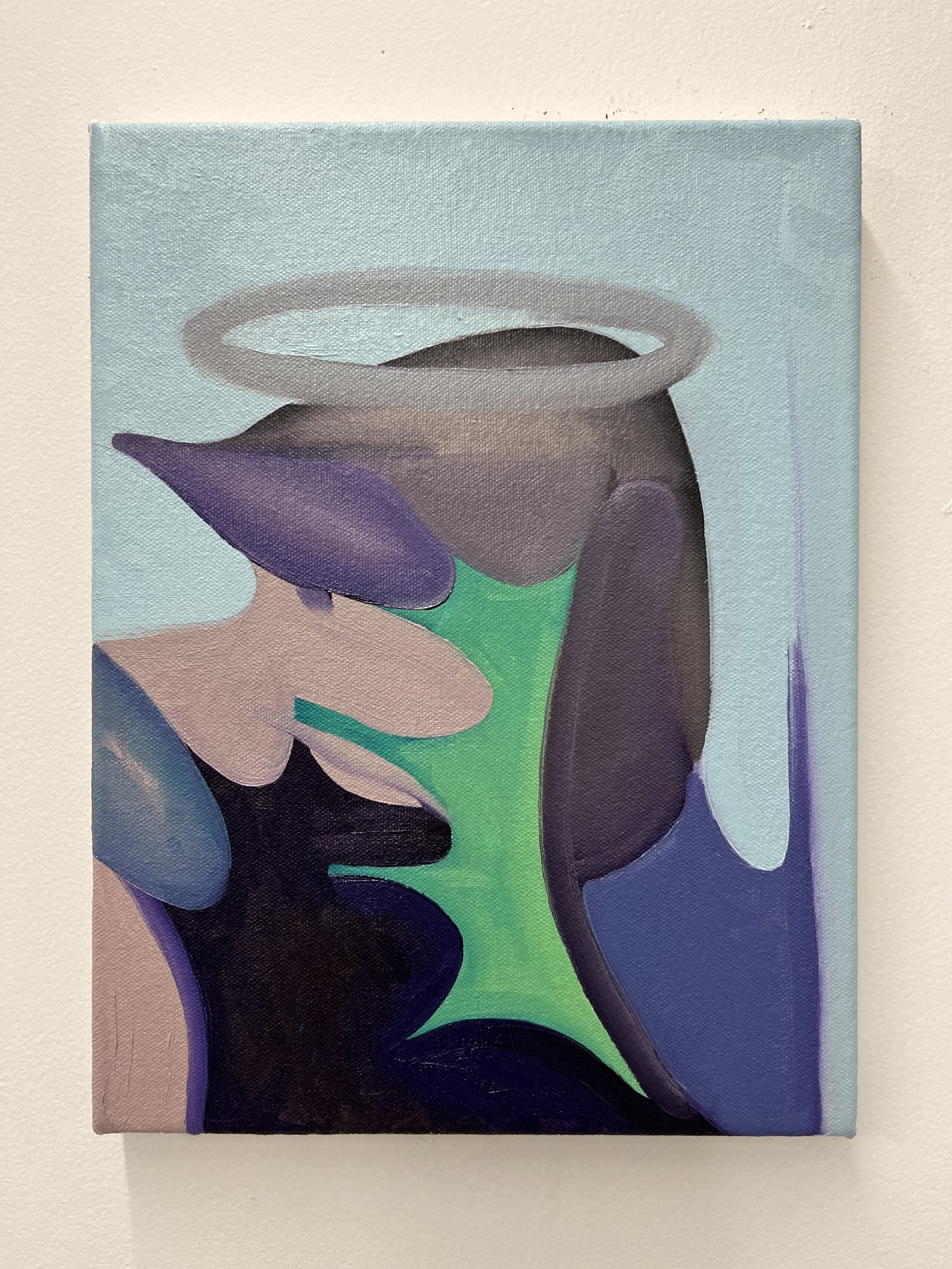 Untitled 1, oil on canvas, 9''x12'' ,2023.