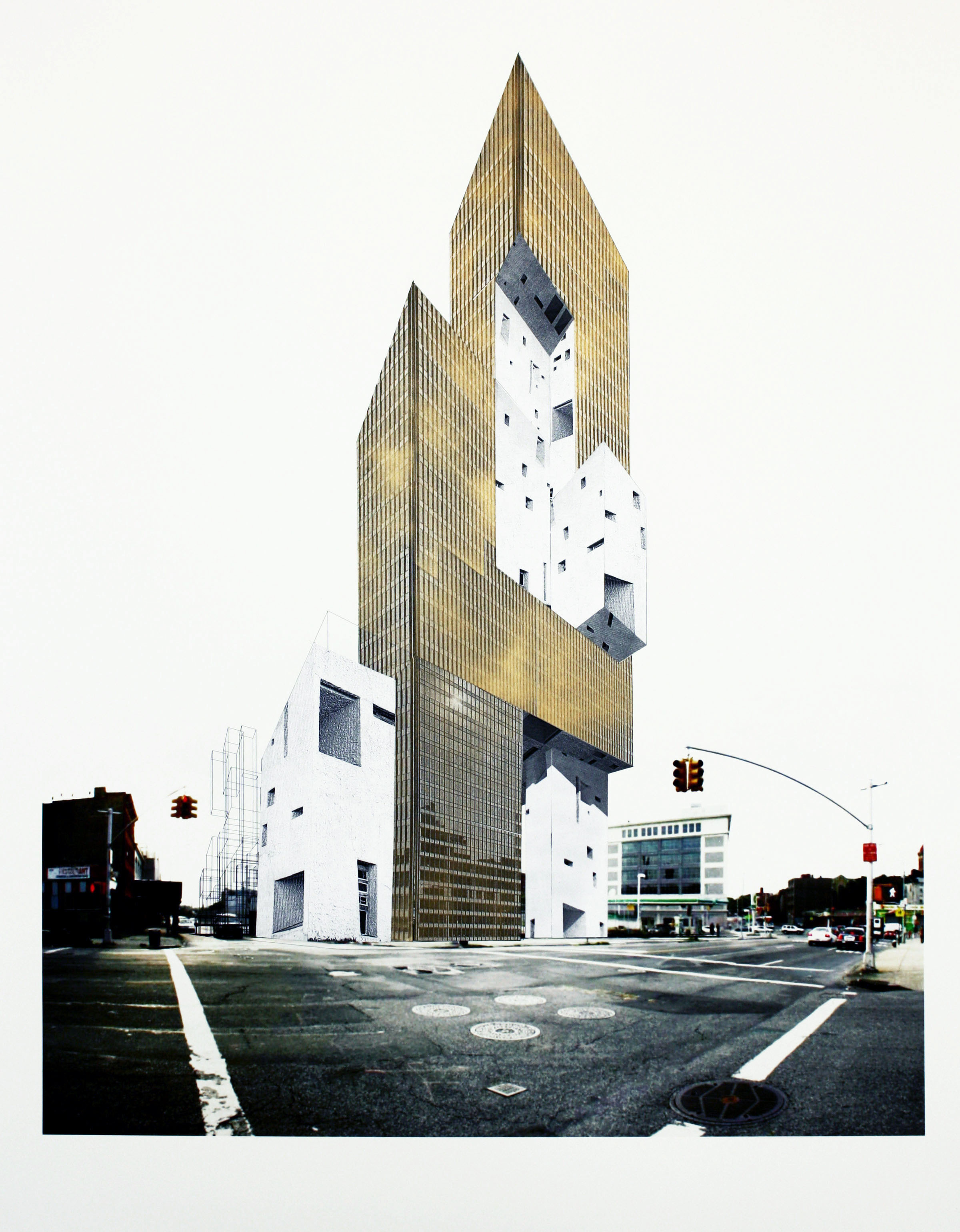 New Tower at the corner of Vanderbilt and Atlantic Avenues