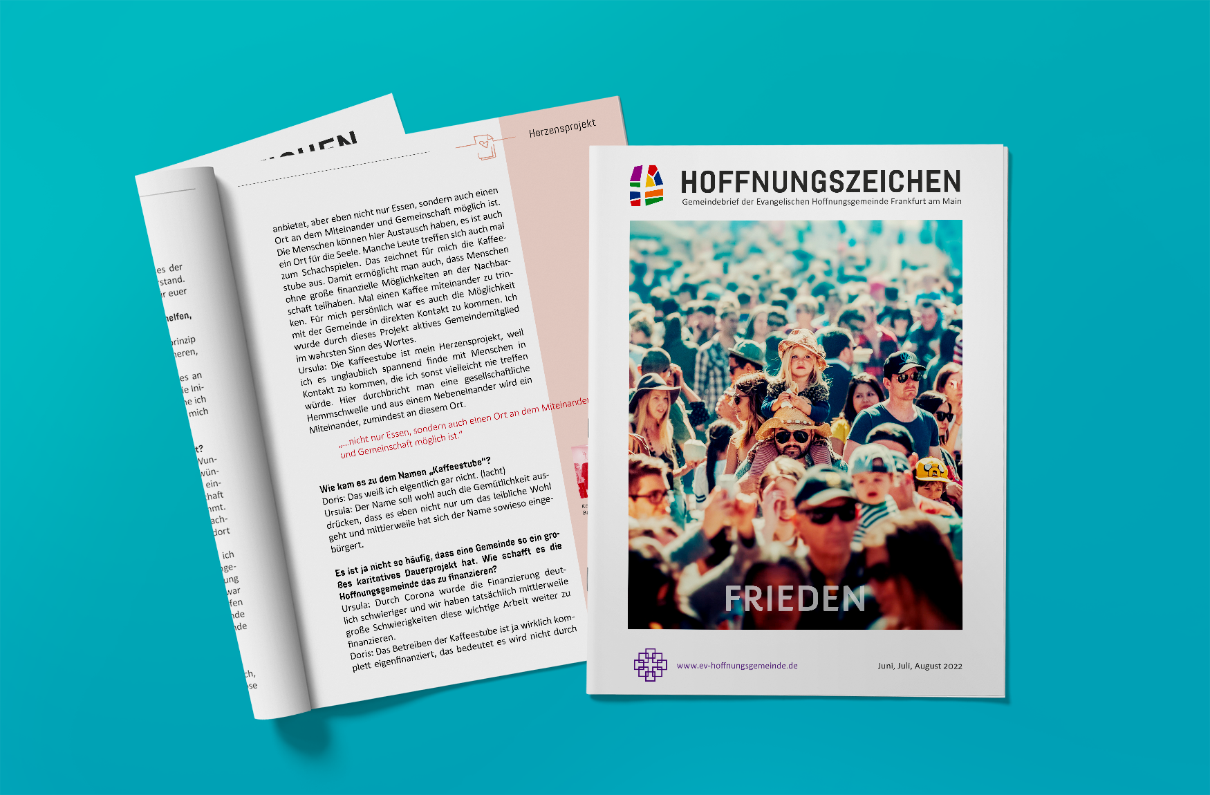 »Hoffnungszeichen« - Gemeindebrief der Hoffnungsgemeinde Frankfurt