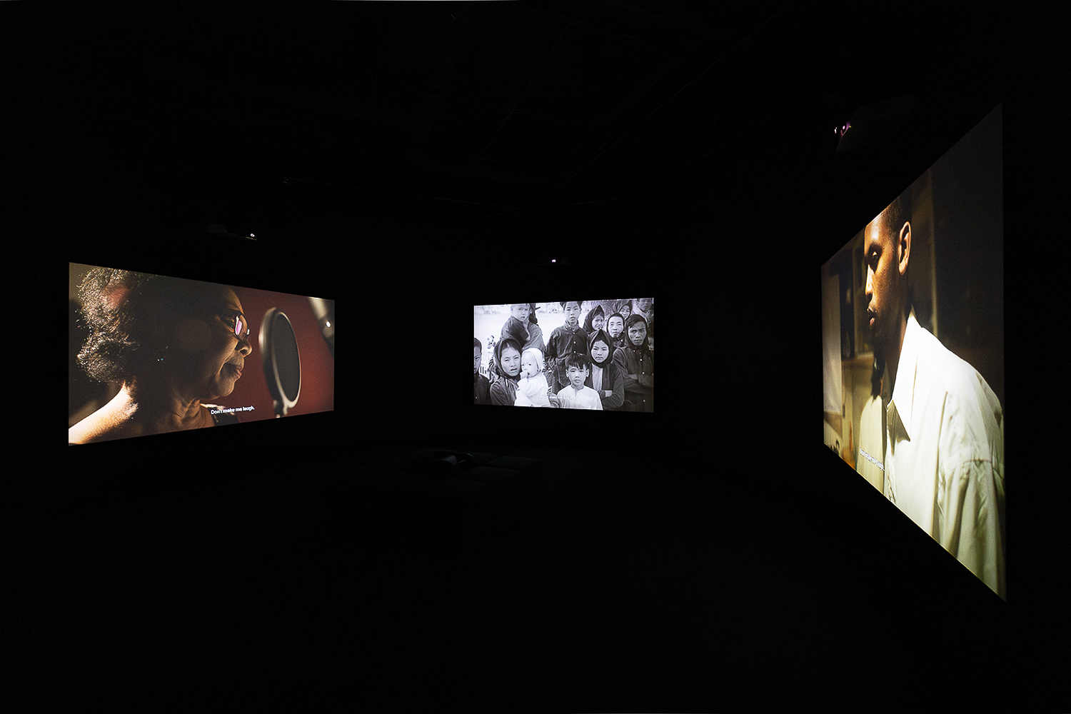 Tuan Andrew Nguyen. The Specter of the Ancestors Becoming, VOX (MOMENTA 2023). Photo : Mike Patten.