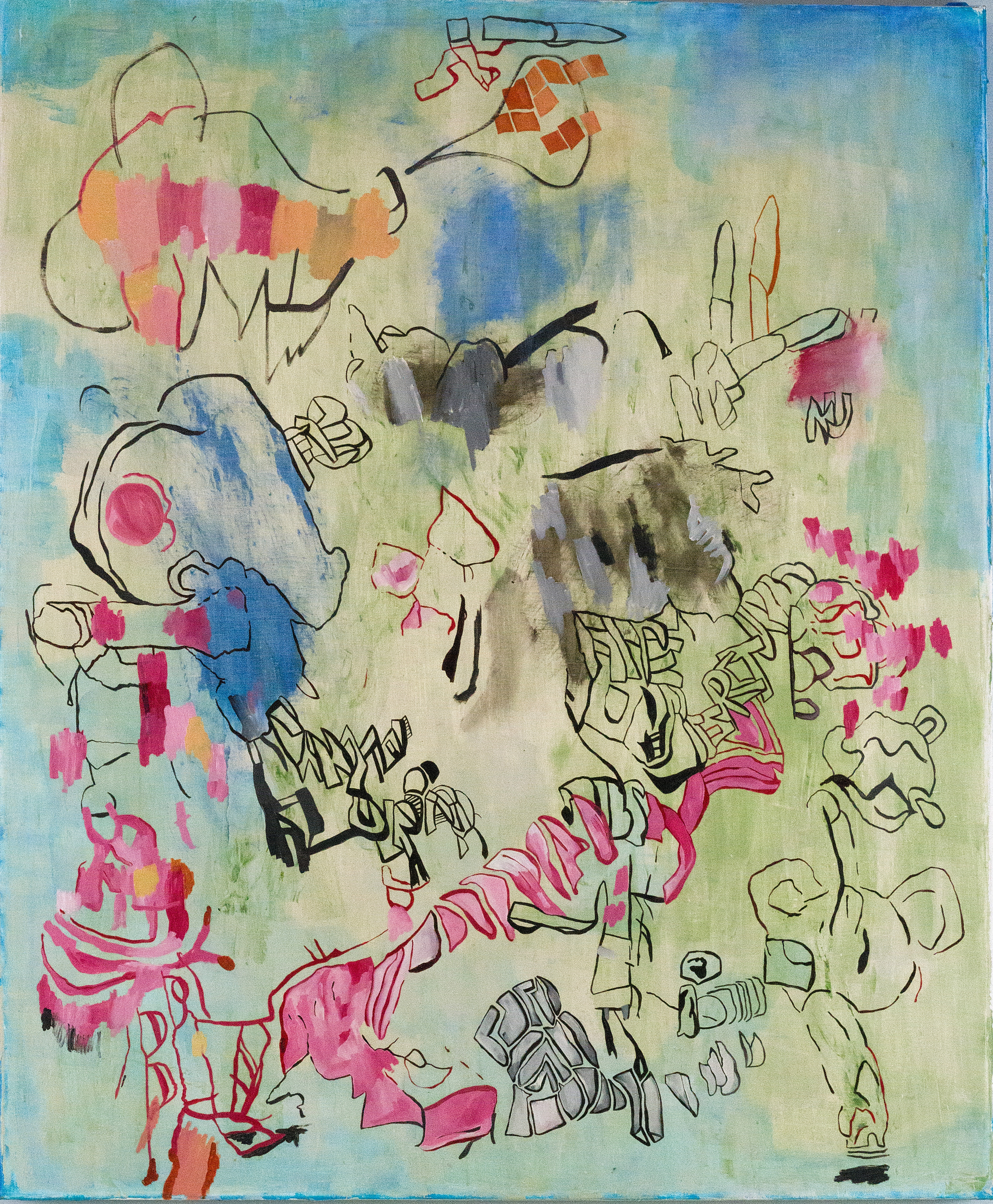 9_New Jersey, oil + acrylic on linen, 36 x 30 inches copy, 2024