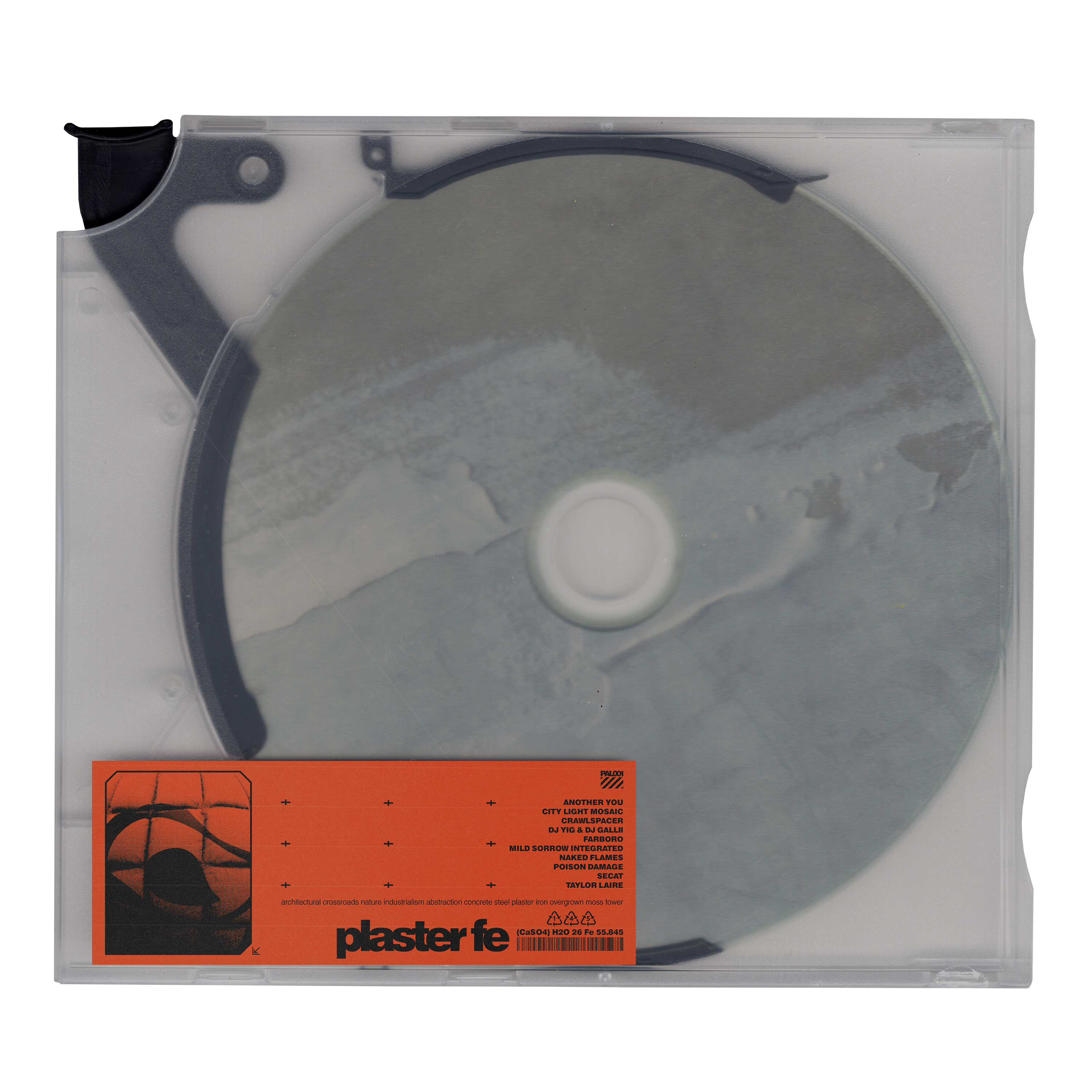 "Plaster & Iron" by Various Artists of Plaster Fe (2022) ejector disc