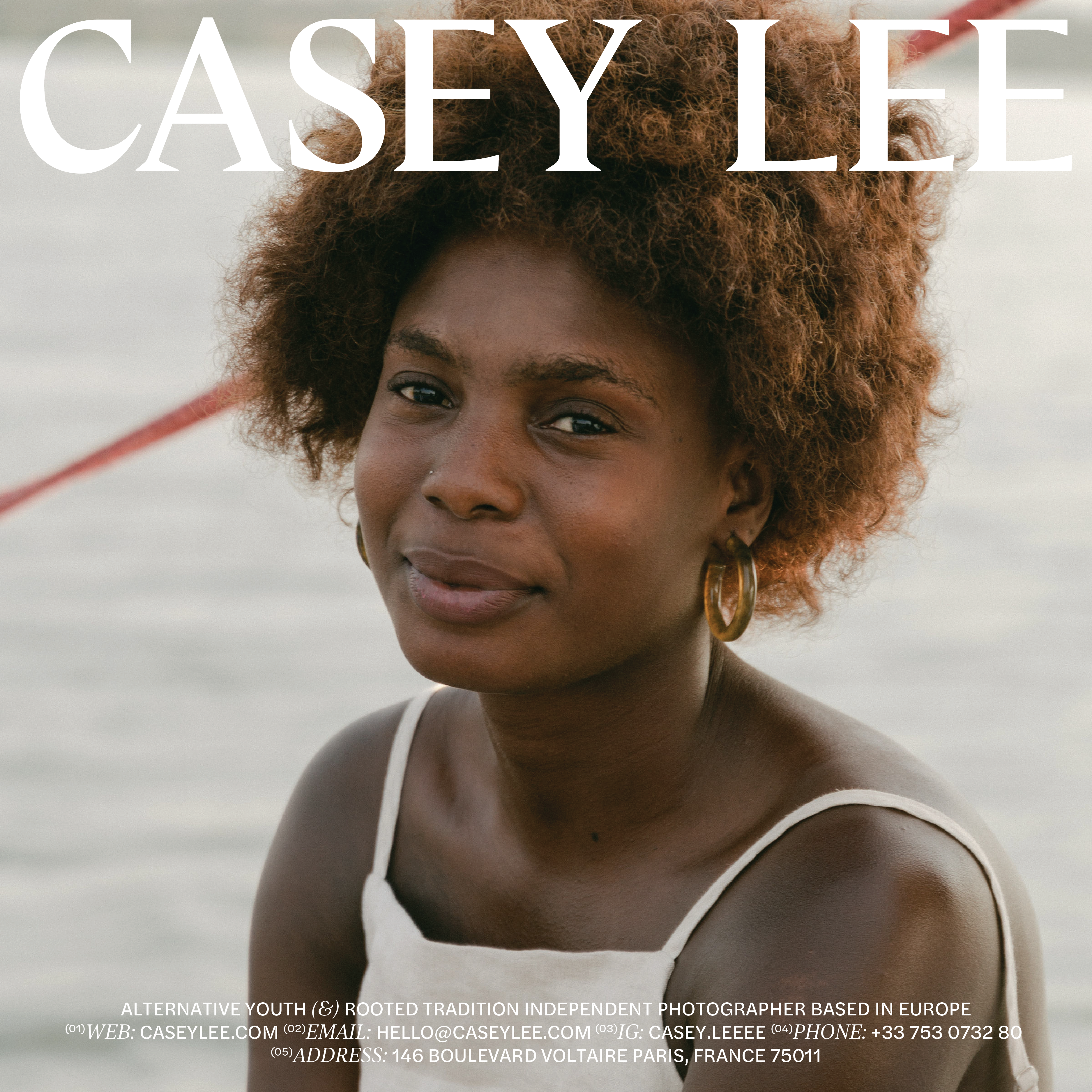 ︎ CASEY LEE / VISUAL IDENTITY + WEBSITE