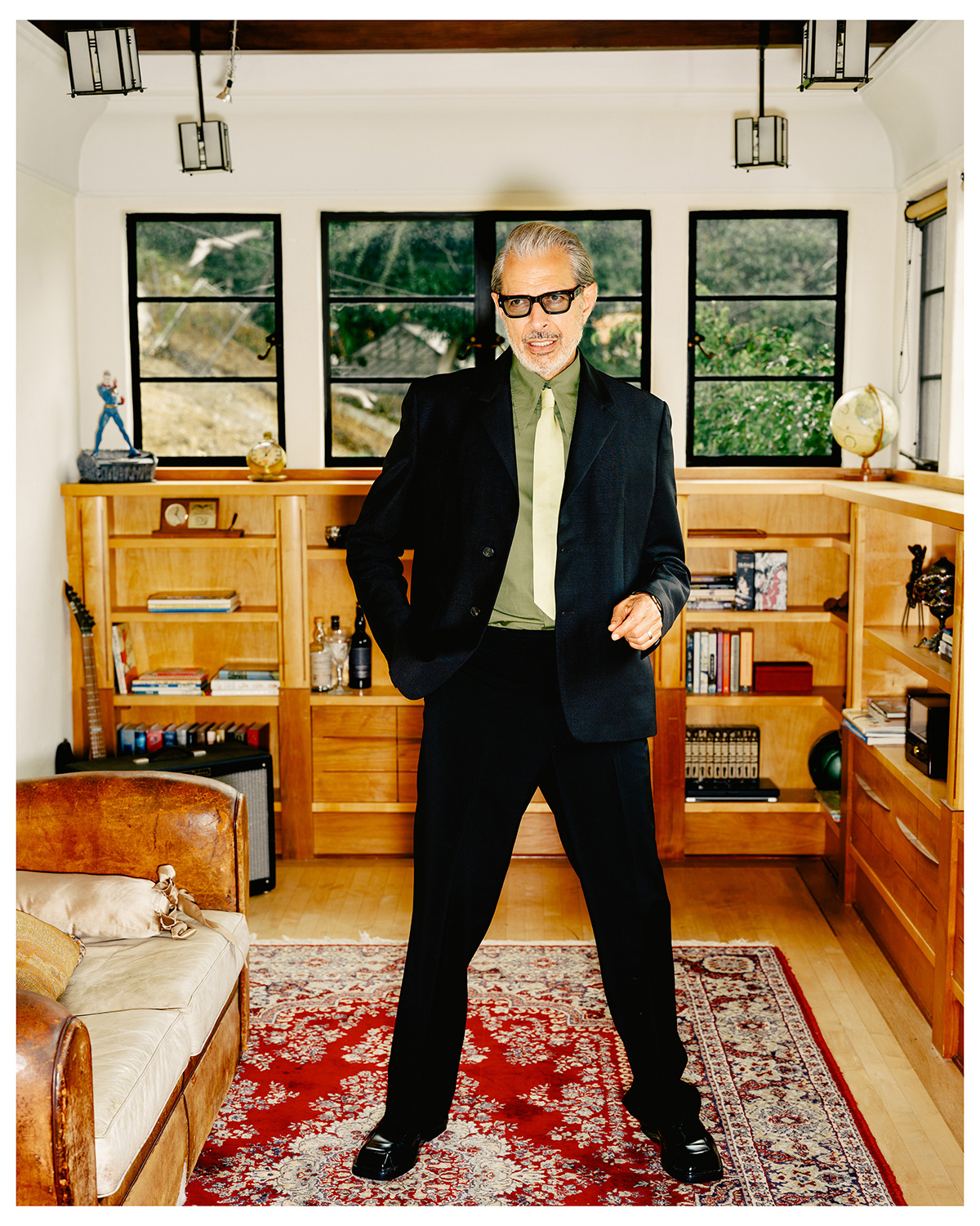 Jeff Goldblum; Photographed by Daniel Dorsa