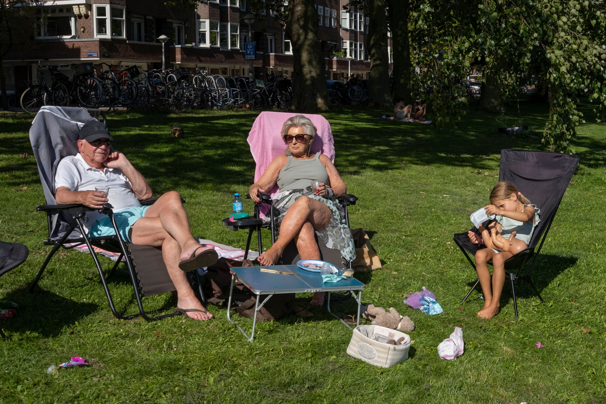 Editorial photography: summer series for Het Parool newspaper titled 'Seniors in Amsterdam'