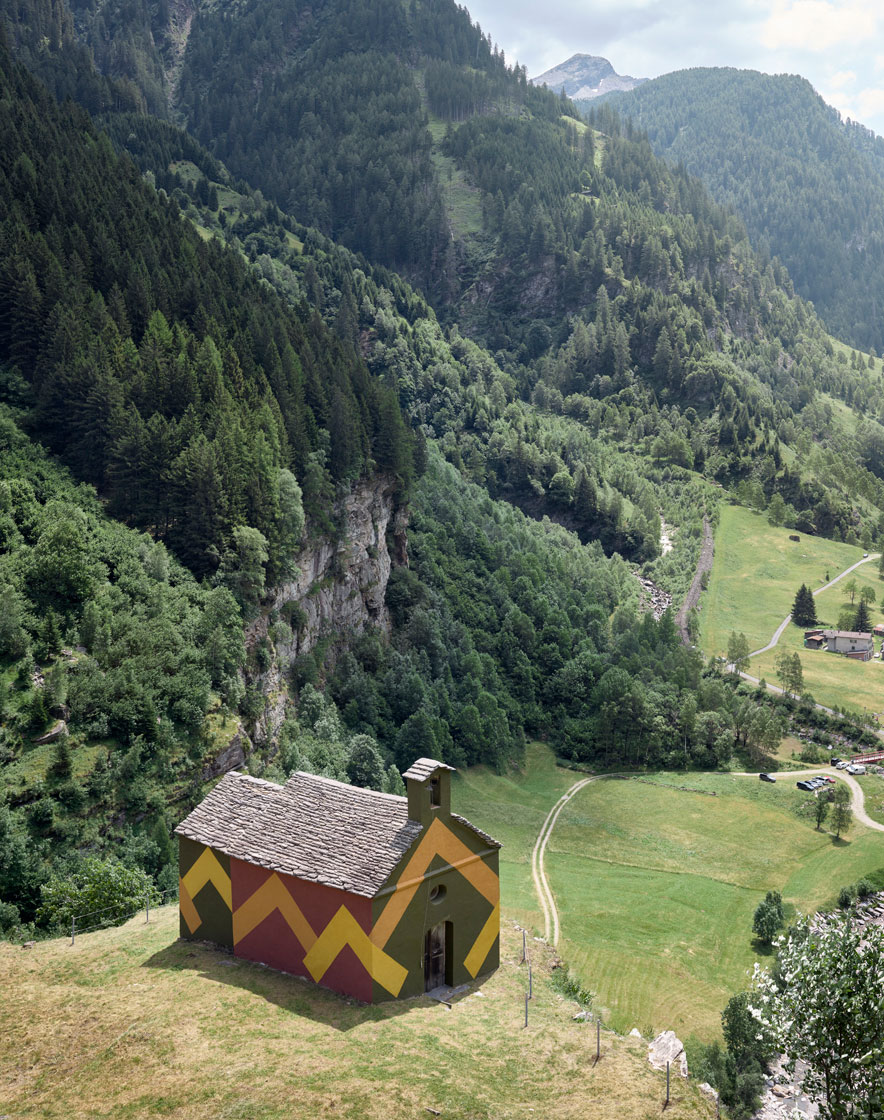 DAVID TREMLETT - PERMANENT WORK  - 2019 - ROSSA, SWITZERLAND