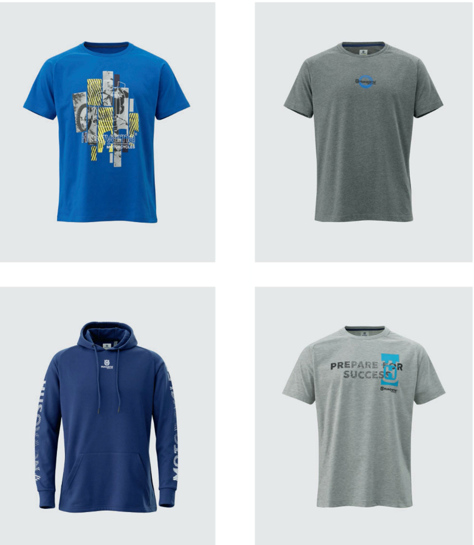 Husqvarna Casual collection. Apparel + accessories+merchandise MY 2018-22