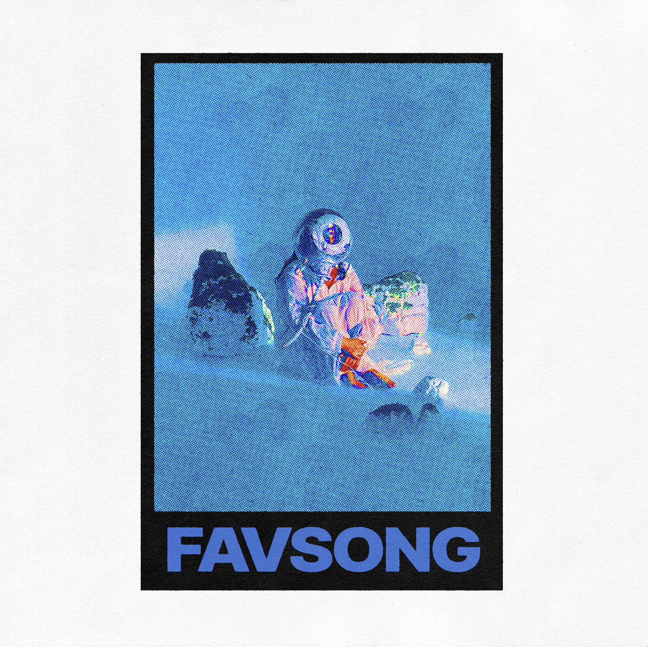 Dontouchmyhair(DTMH) 'Favsong' Digital Album Cover Design