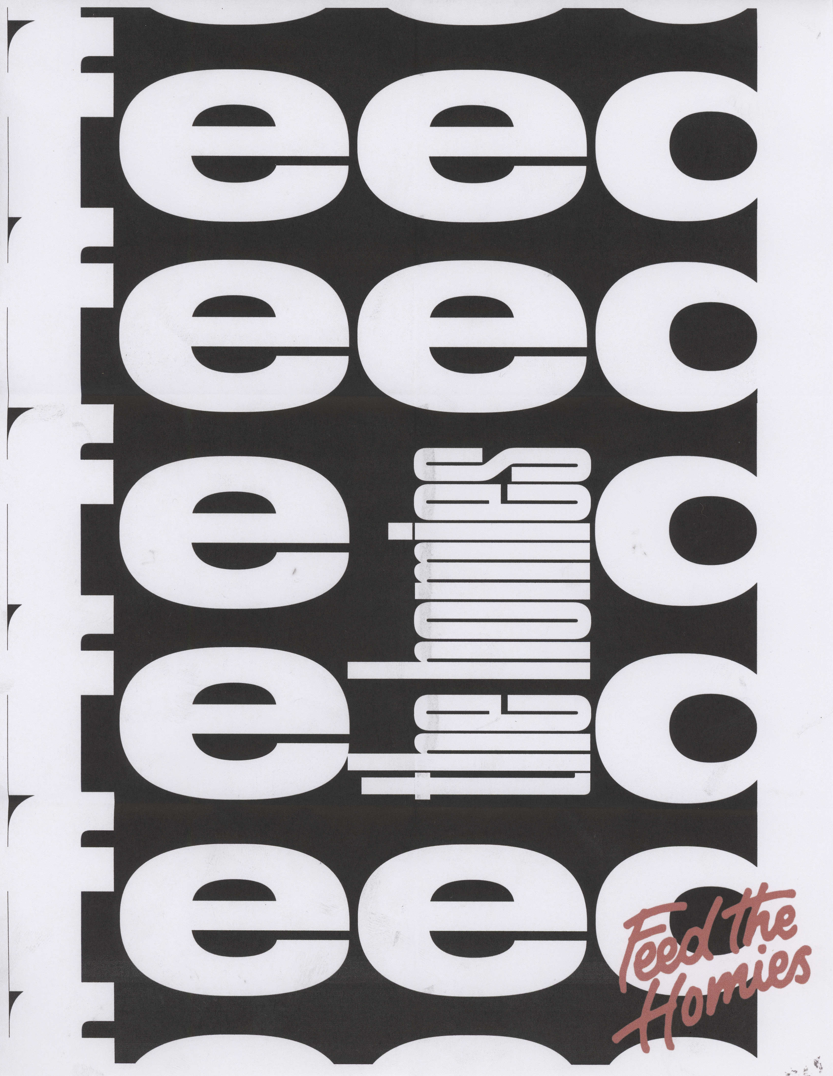 workshopped some ideas with homies about supper club stuff