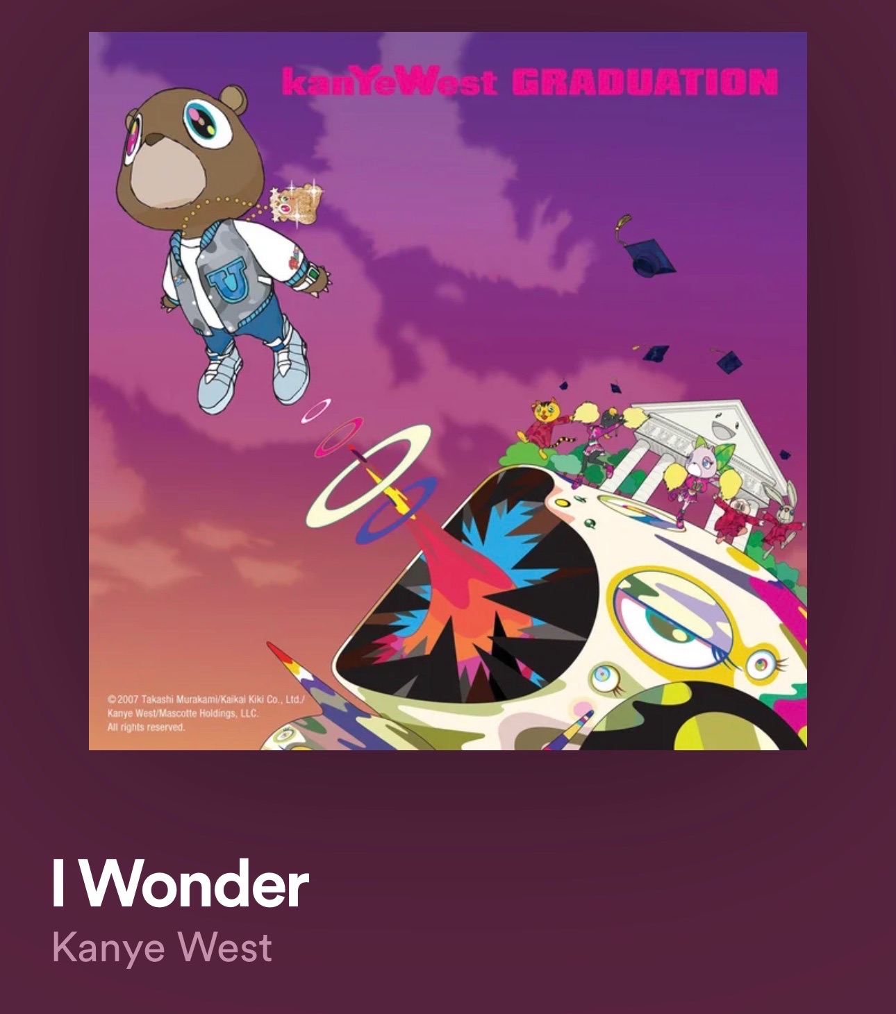 This album was very pivotal in my childhood, it was actually the first album I went and bought growing up and it inspired the color way of the purple jacket. Click the picture for the playlist for this season. 