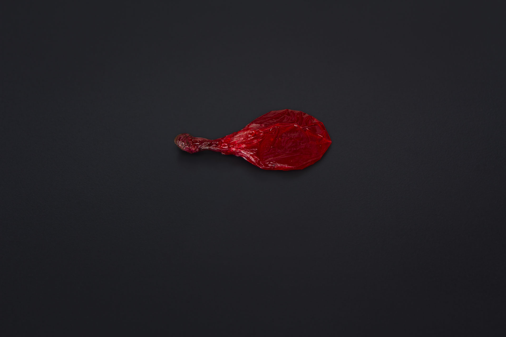 Private Collection 4/10 (Anish Kapoor: Past, Present, Future, 2006), wax and oil-based paint, taken from the National Gallery of Modern Art, New Delhi on February 26, 2011