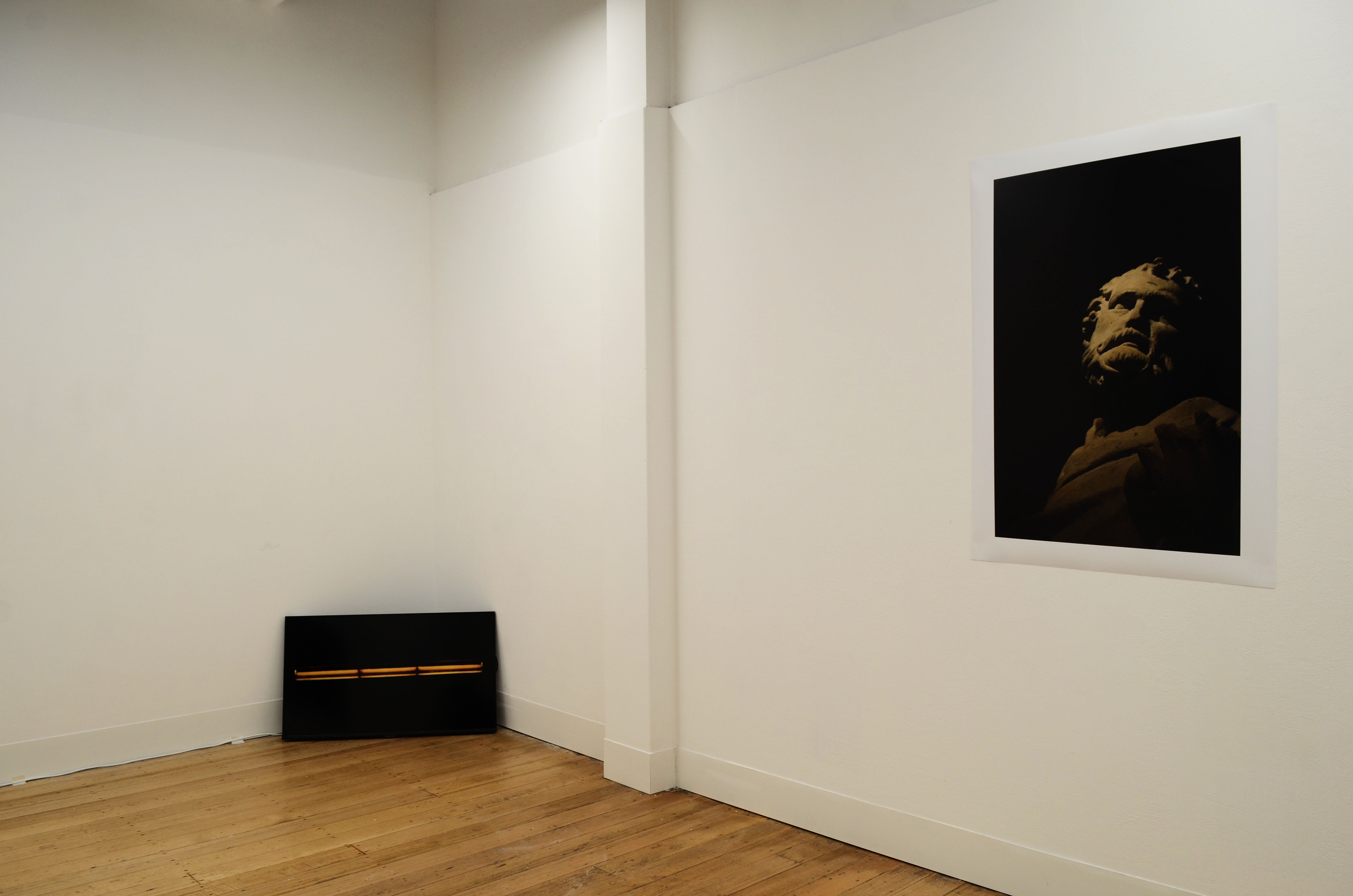 Installation view: 'Lost Lover's Kiss', 'Silent Lamentation'