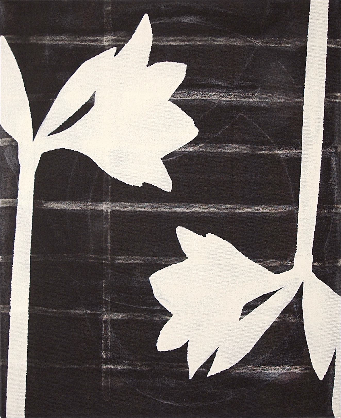 Untitled 2011, acrylic and alkyd on canvas, 55 x 40 cm, private collection