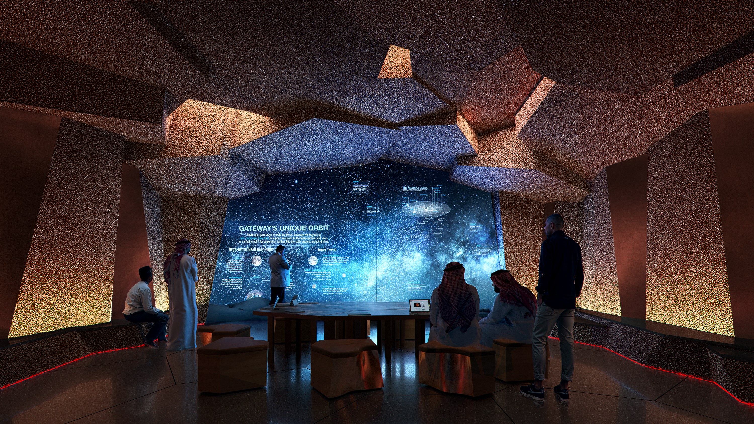 Rendering Observatory Meeting Room
