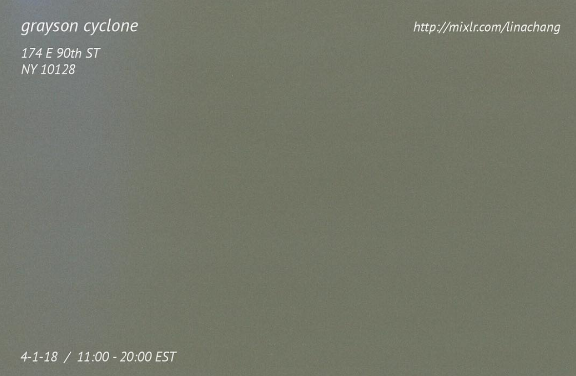 lina chang, lina chang art, lina chang artist, lina chang sound art, grayson cyclone field recording, lina chang field recording