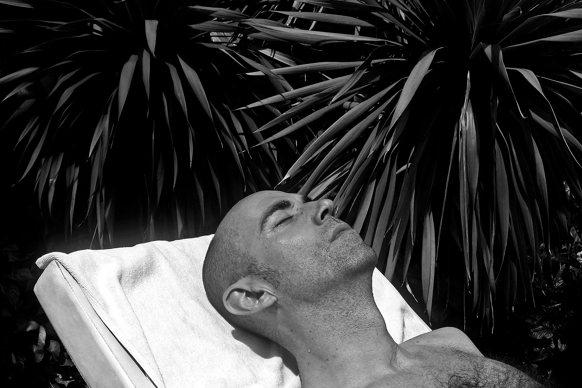 Joan sunbathingHoi An