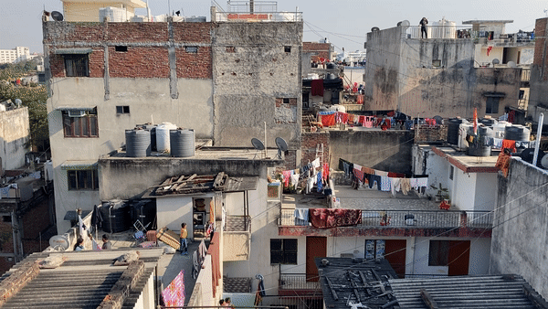 Clothes are dried, spices sunbathed and families cherish little terrace gardens. Children come out to call their friends on neighbouring terraces.