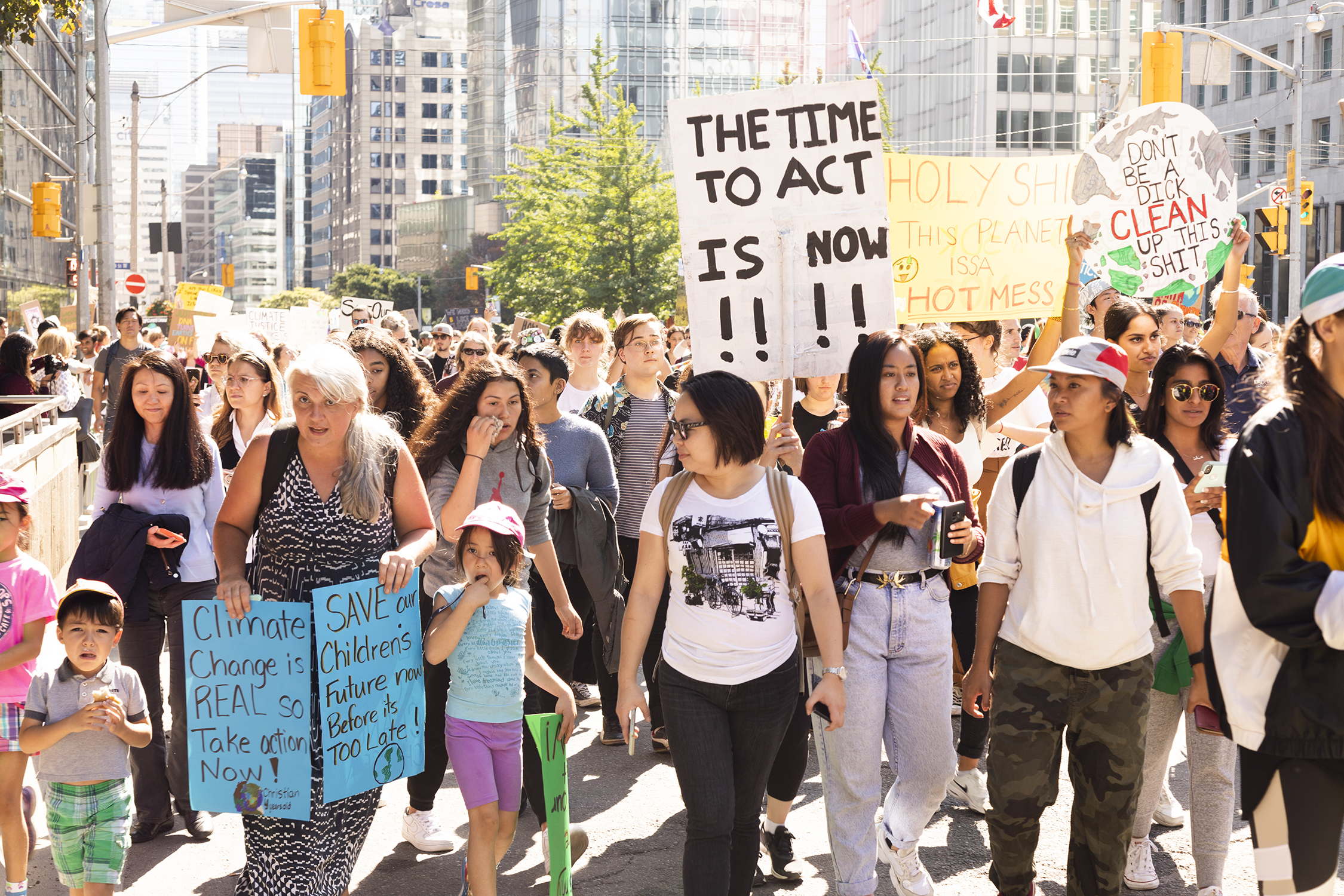 Global Strike for Climate Justice, University Avenue