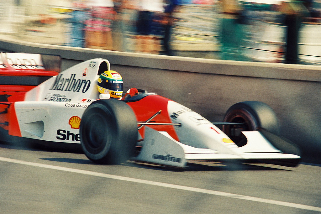 a formula 1 race car driving around a corner