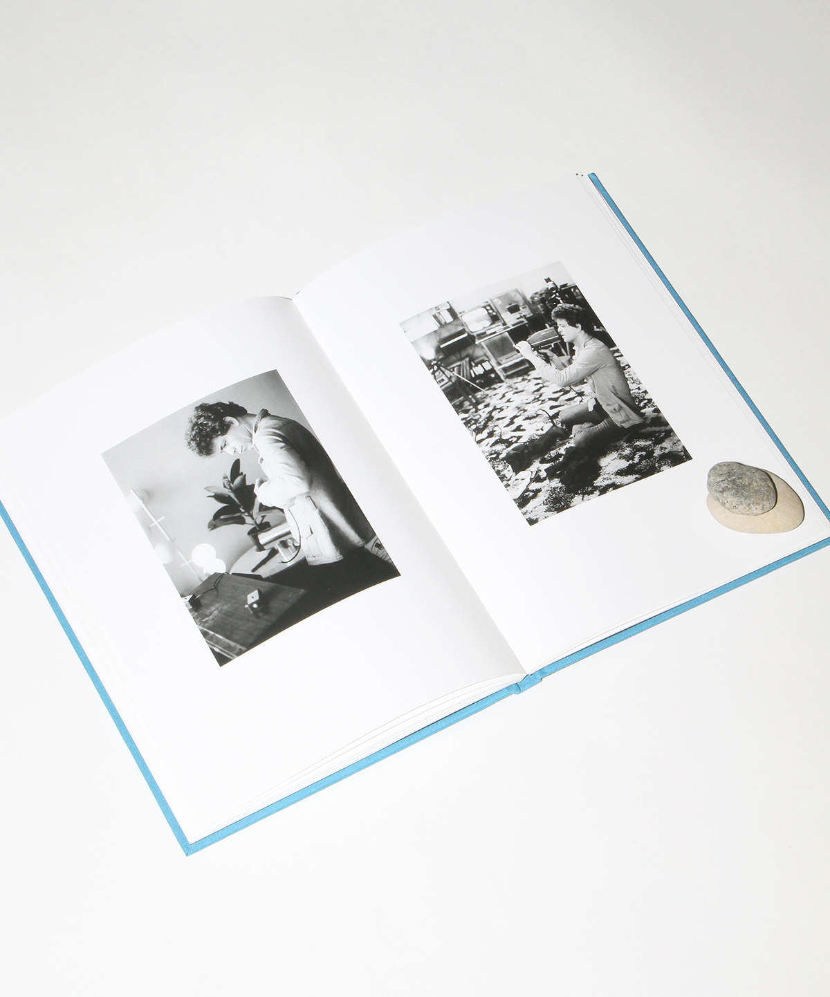 Photos of Lou Reed in Do Angels Need Haircuts? book