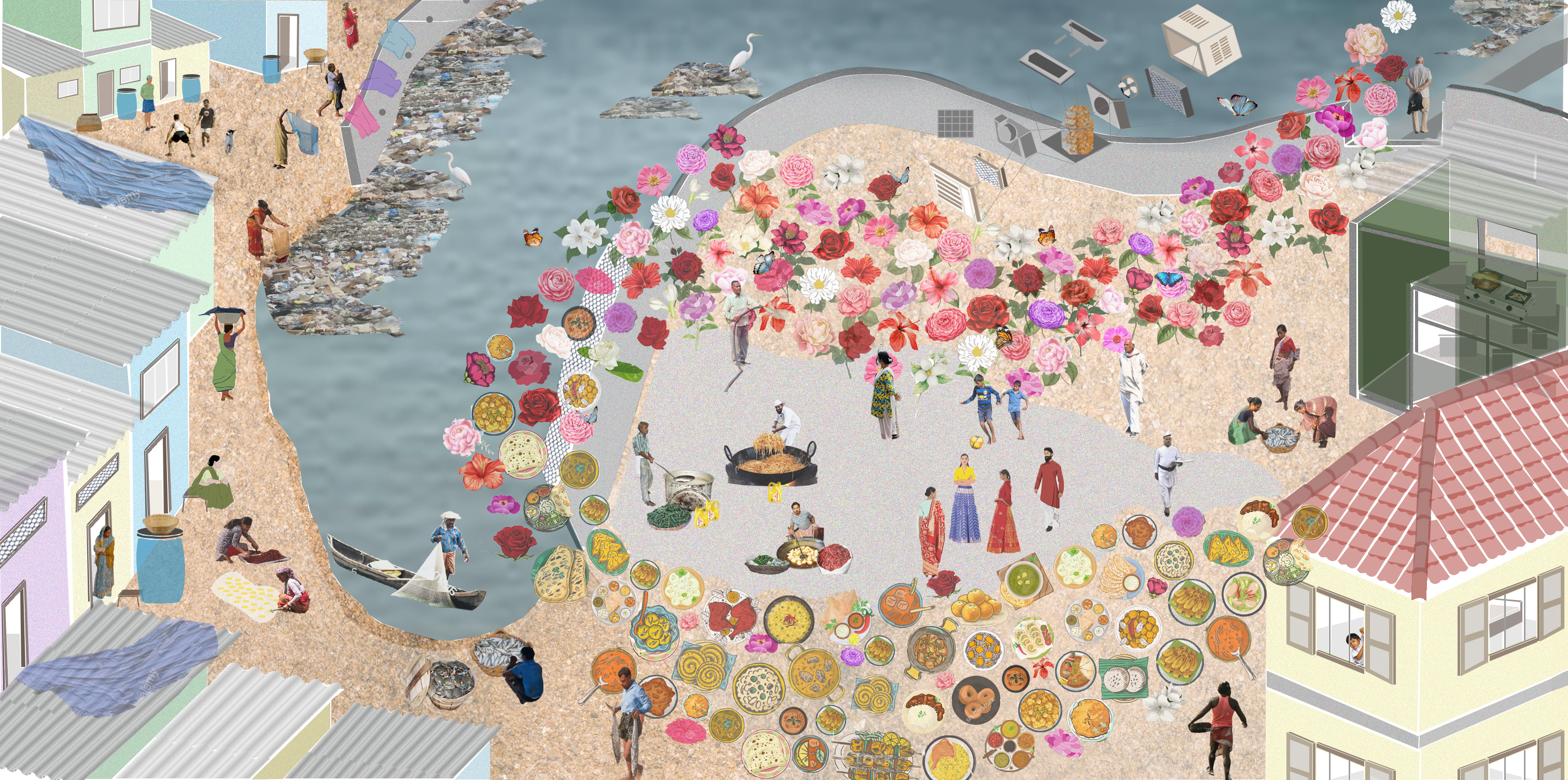 NALLAH AS A FLUX  by Neha Dalvi, 2021