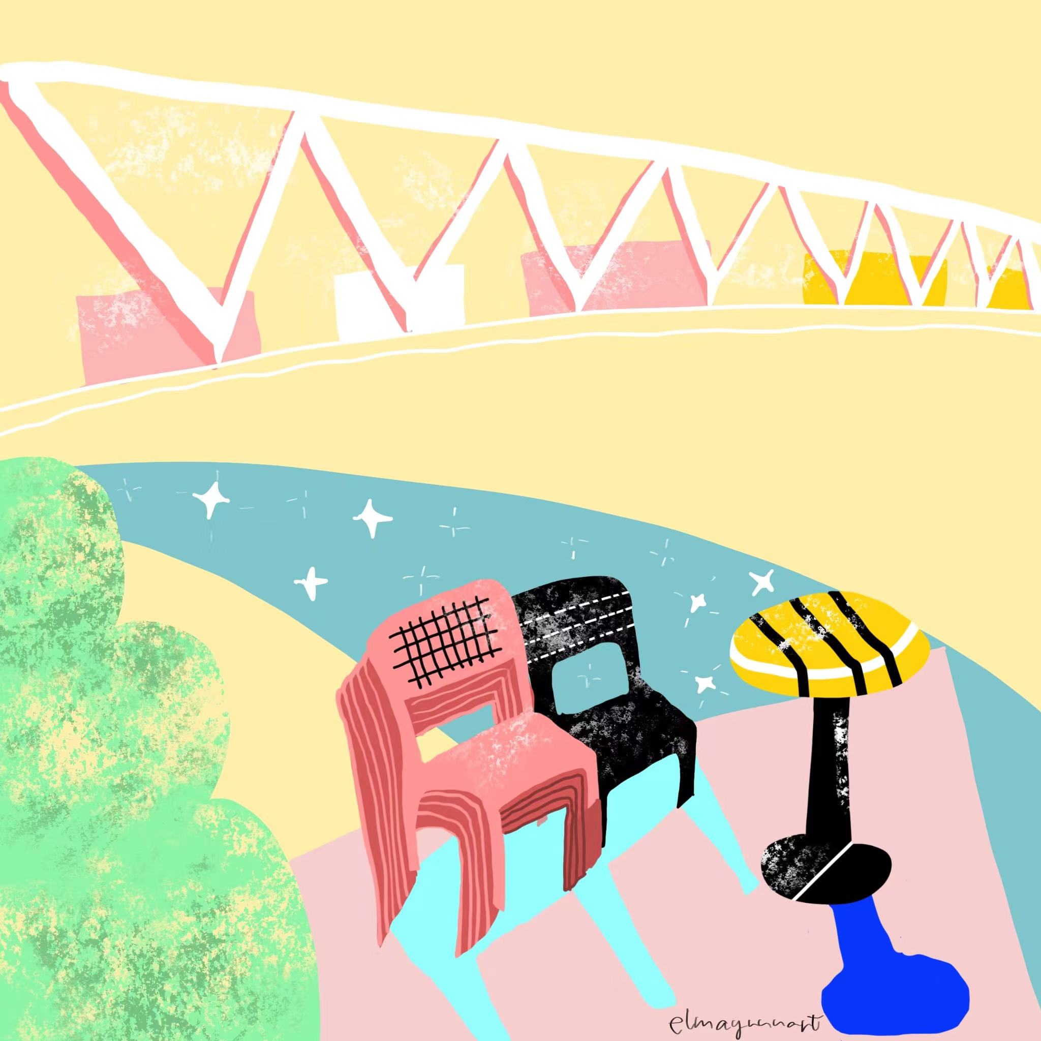 My diary - 5 Mar. 2023 -keep catching colors outdoors