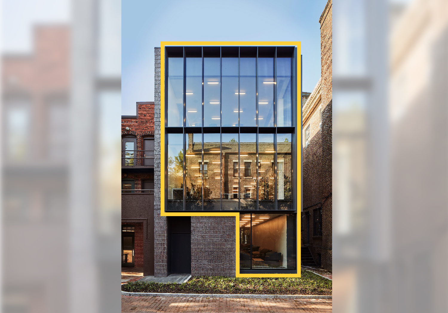 9. Larry Robbins House. The north exterior facade of the Larry Robbins House. Note: Not the building entrance facade on Locust Walk.
