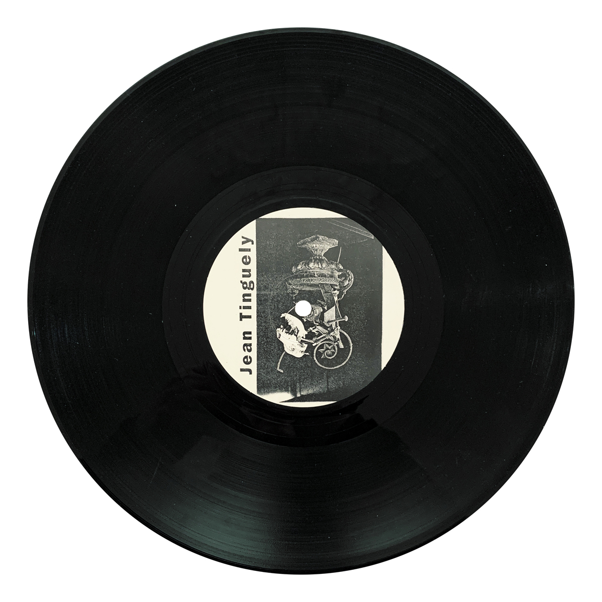 Manhood Records M 4 Jean Tinguely - "Sound Sculptures: Bascule VII; Hegel; Shop-window displays Basel; Méta-Malevich 'Point rouge'; Spirale éclatée"