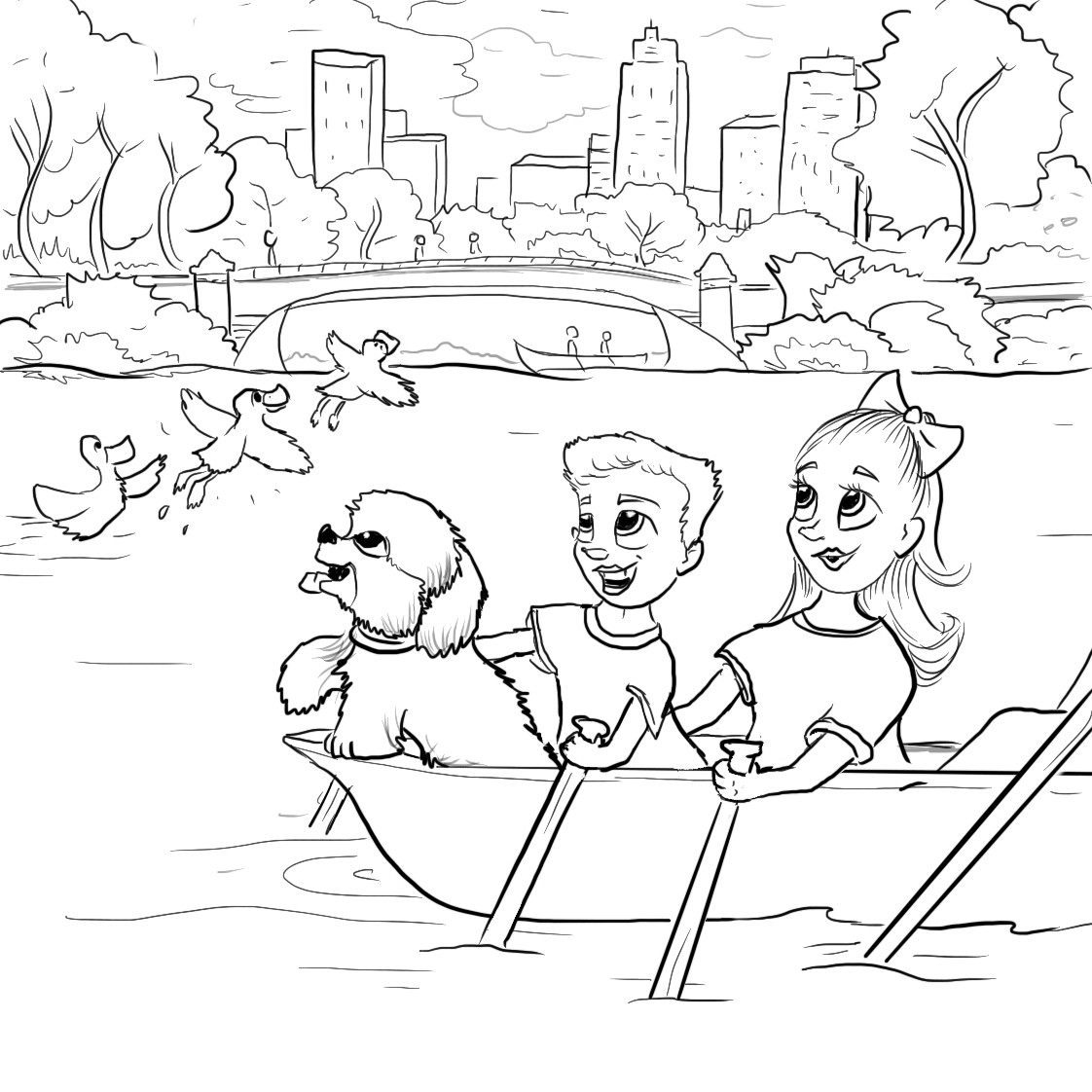Boat Outline