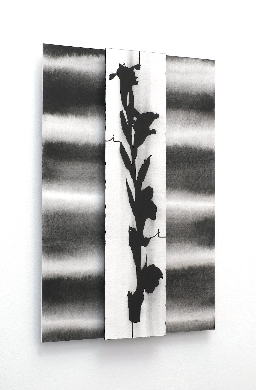 ‘Is that all there is?’, 2022, acrylic on paper/aluminium, 30 x 20 cm