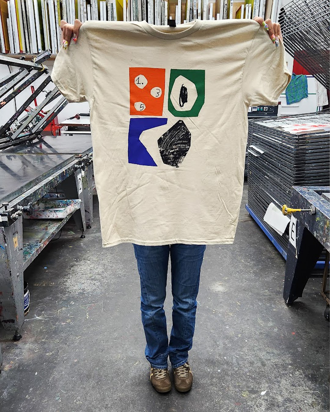 Roll the Dice Screenprinted T-shirt  &pound;30