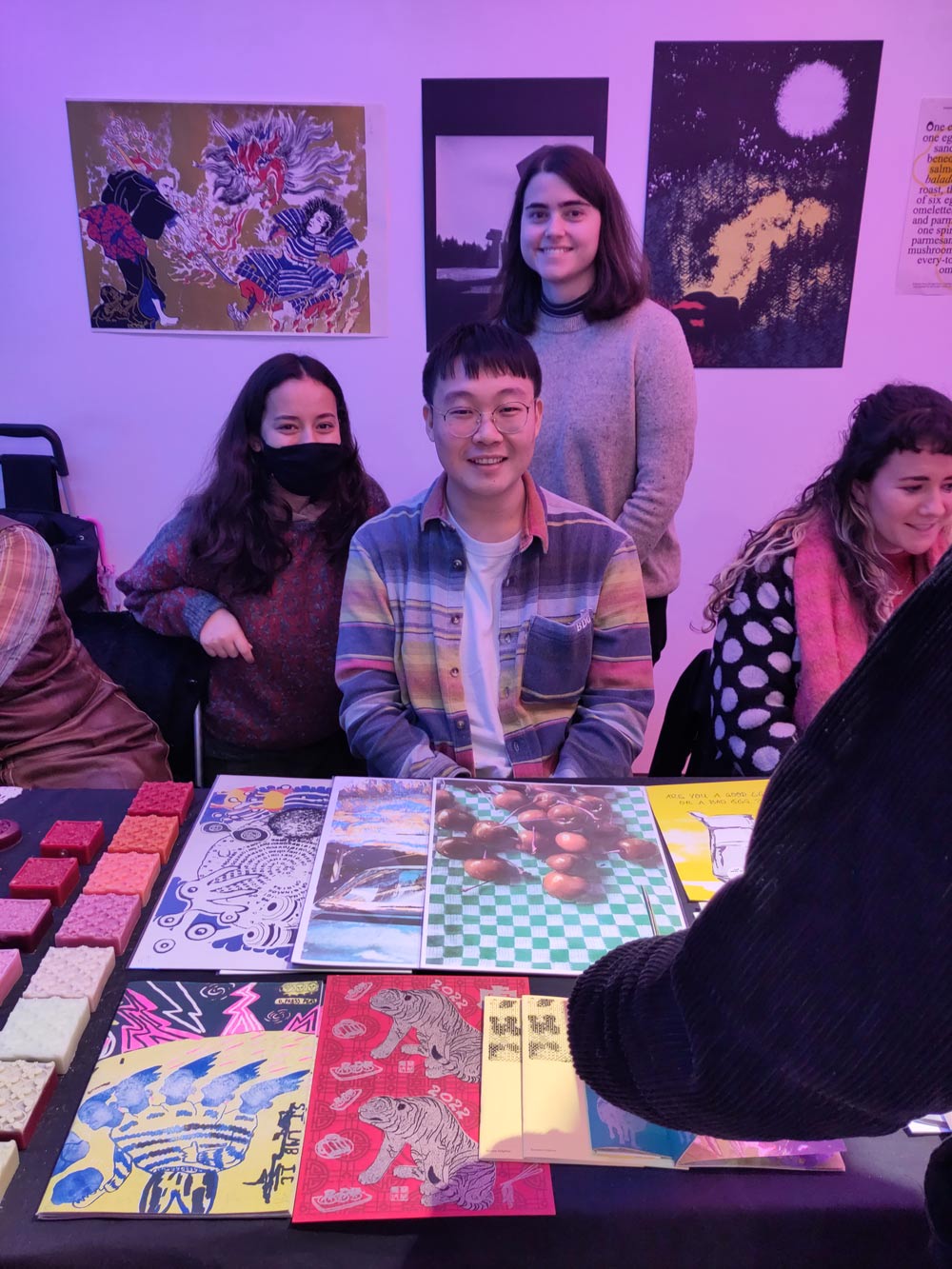 Peas Press selling beautiful prints.