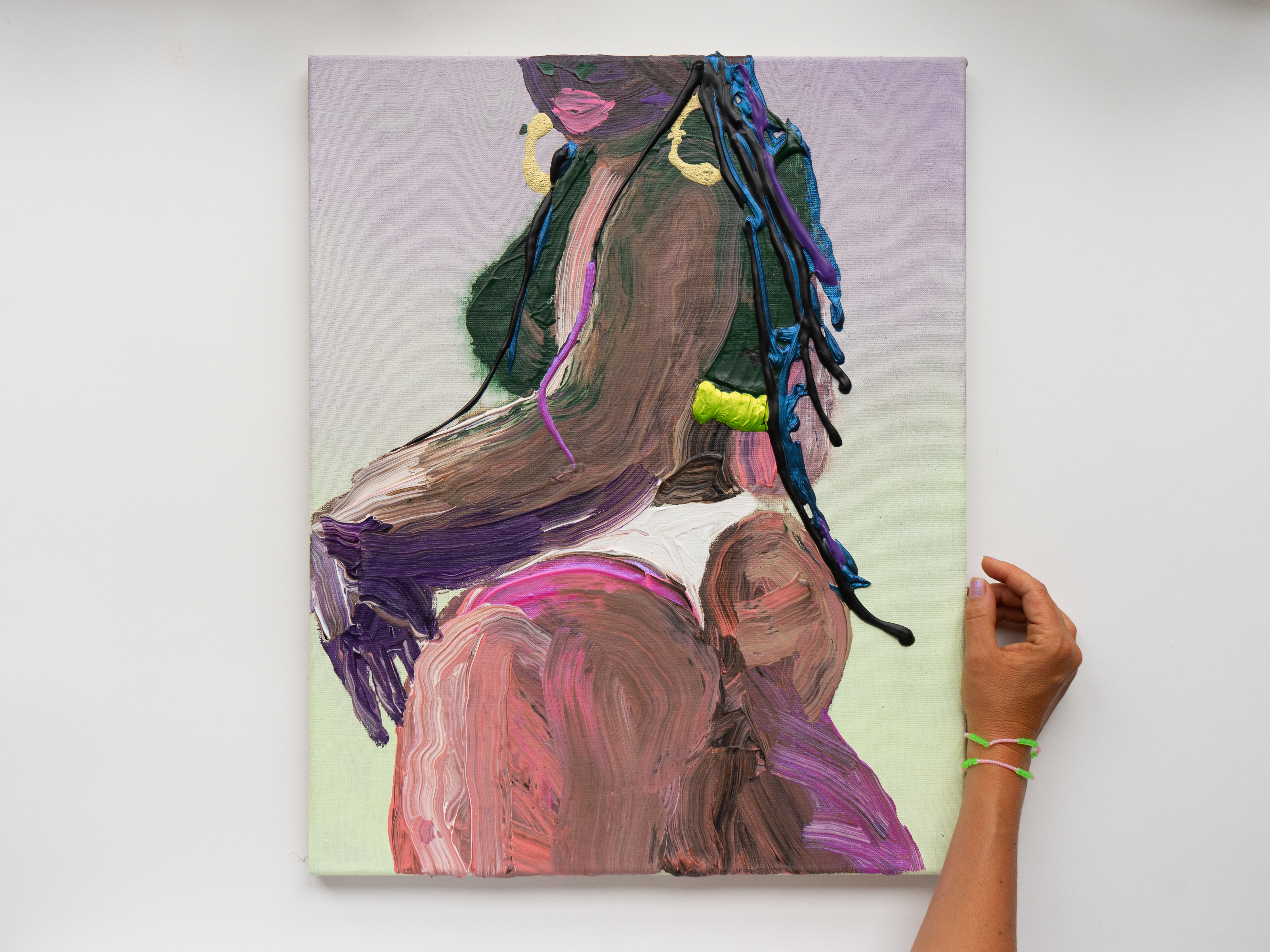 from the cycle "The Spirit of Construction" / 55&times;44 cm / acrylic on canvas