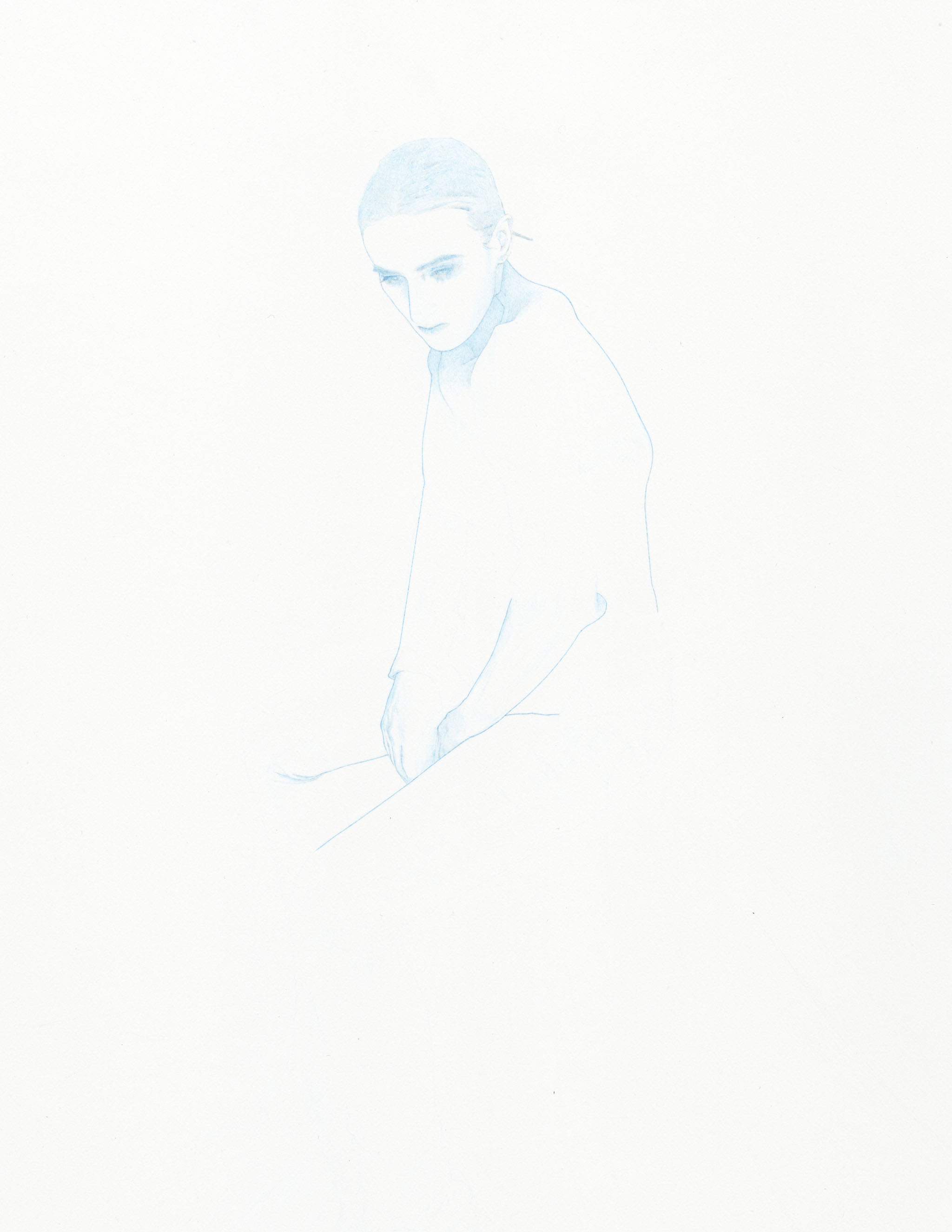 thedoppelganger (3) 11x8.5 colored pencil on paper 2014
