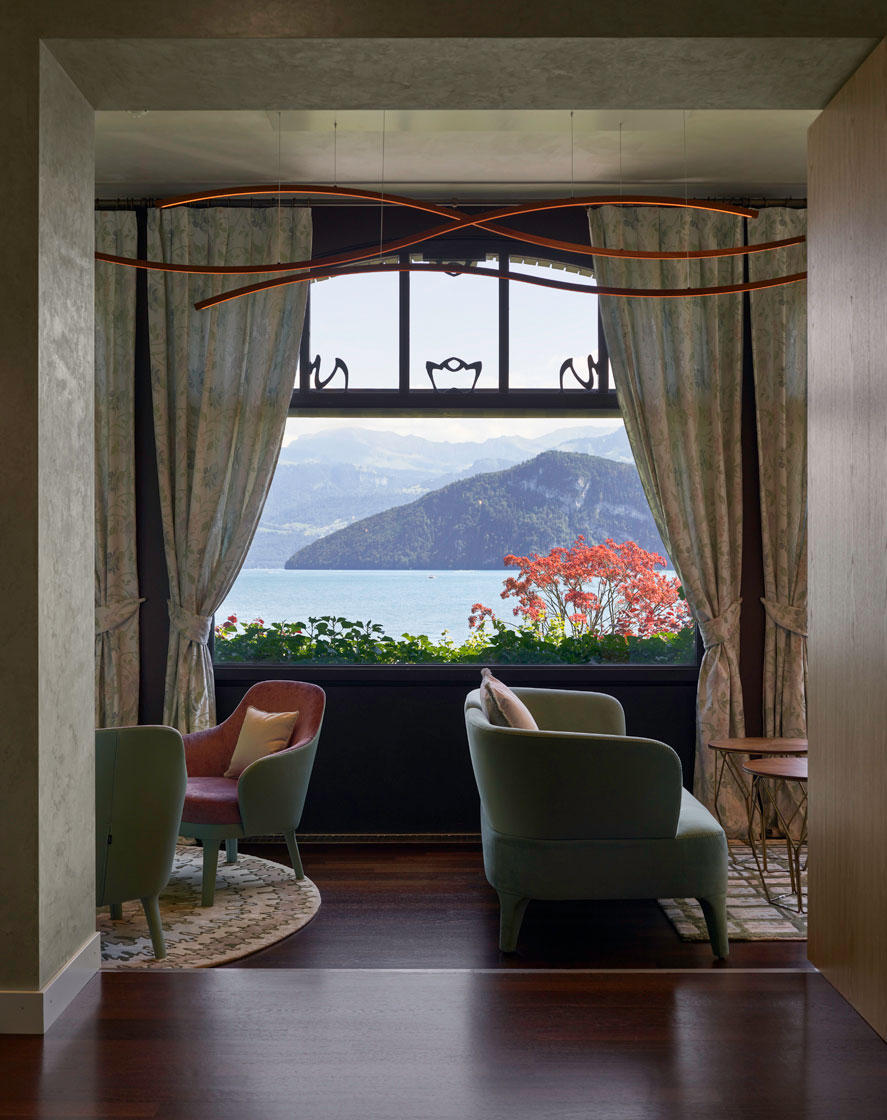 DAVIDE MACULLO ARCHITECTS - CHENOT PALACE - WEGGIS, SWITZERLAND