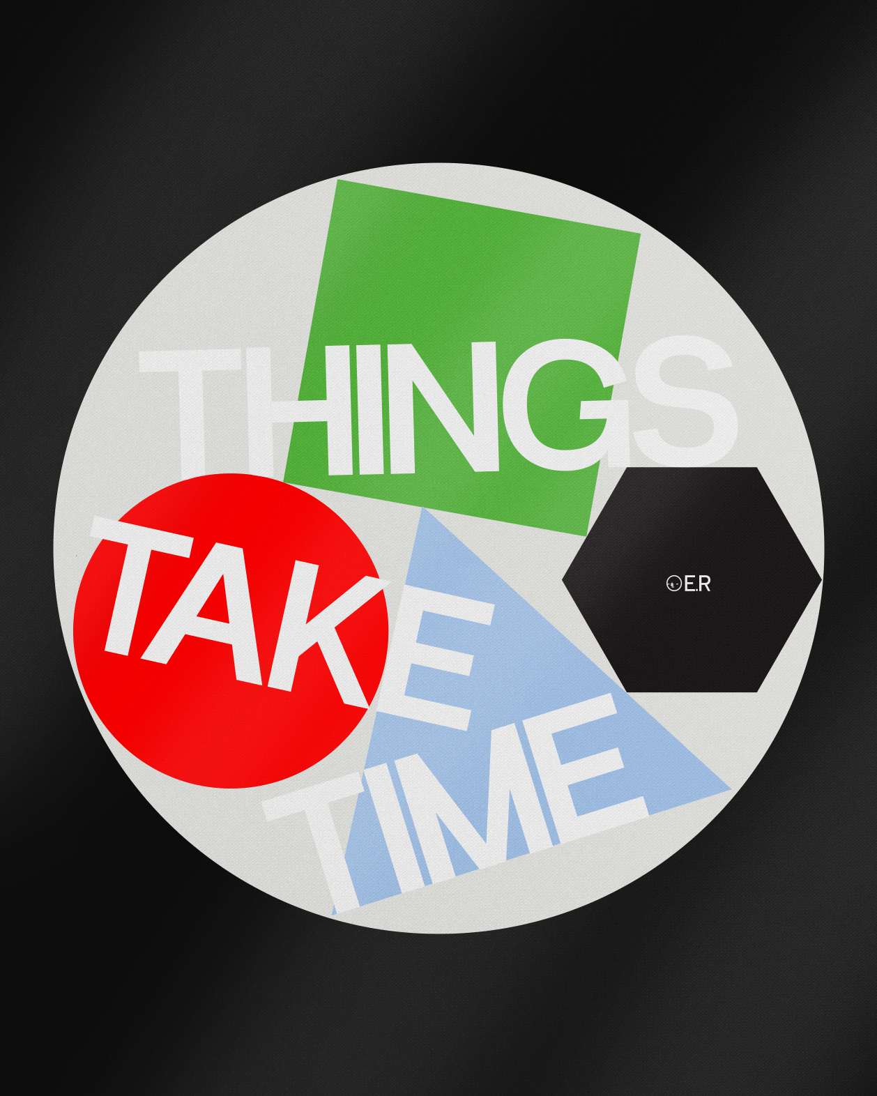 things take time clock. ✶2023
