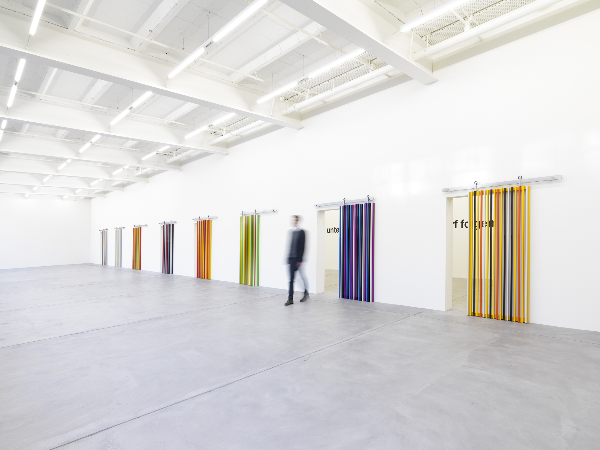 Installation view, Scorpion or Felix, Galerie Eva Presenhuber, Zurich, 2012