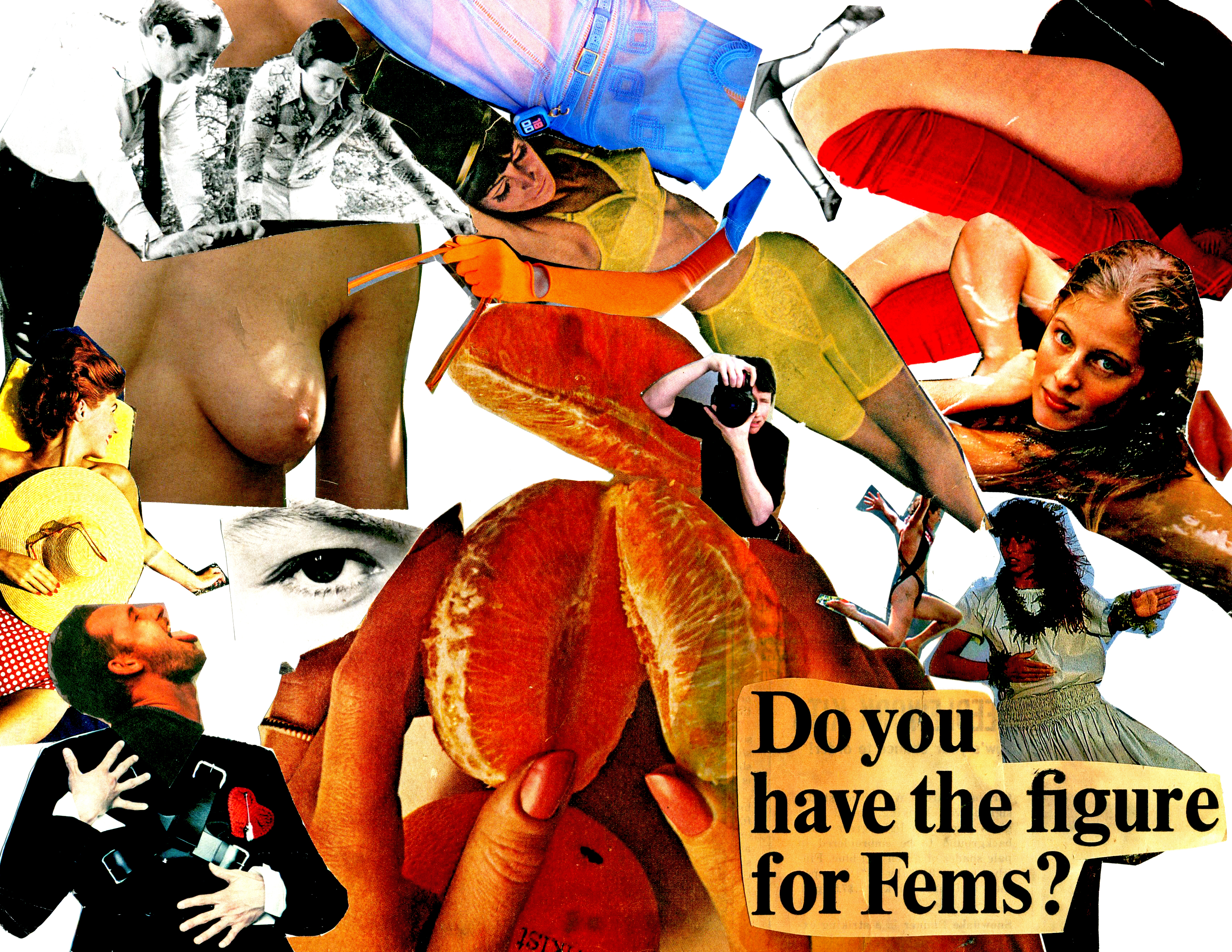"Femmes", collage (2021)