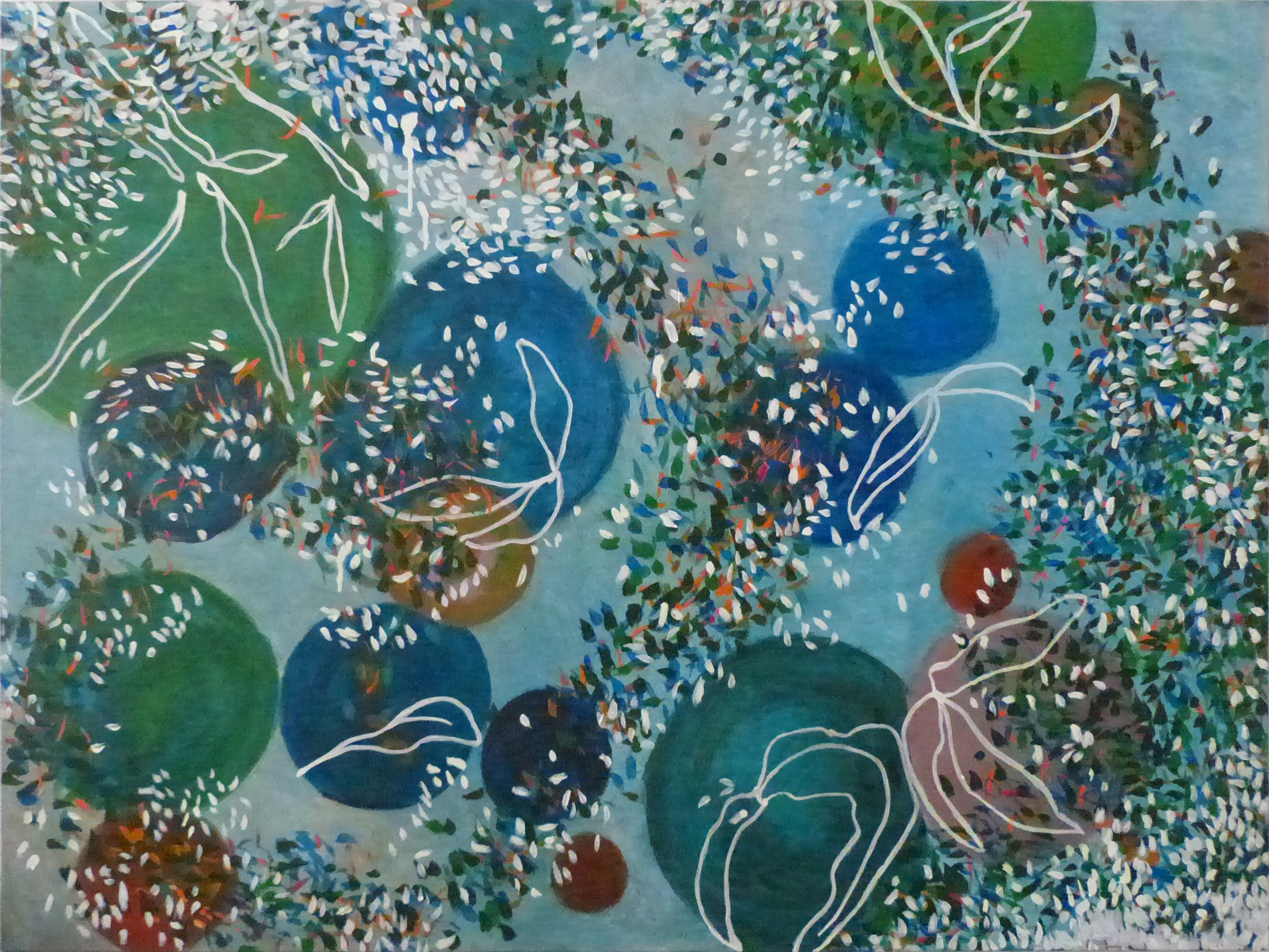 Tourbillon, 2021, 97x130cm